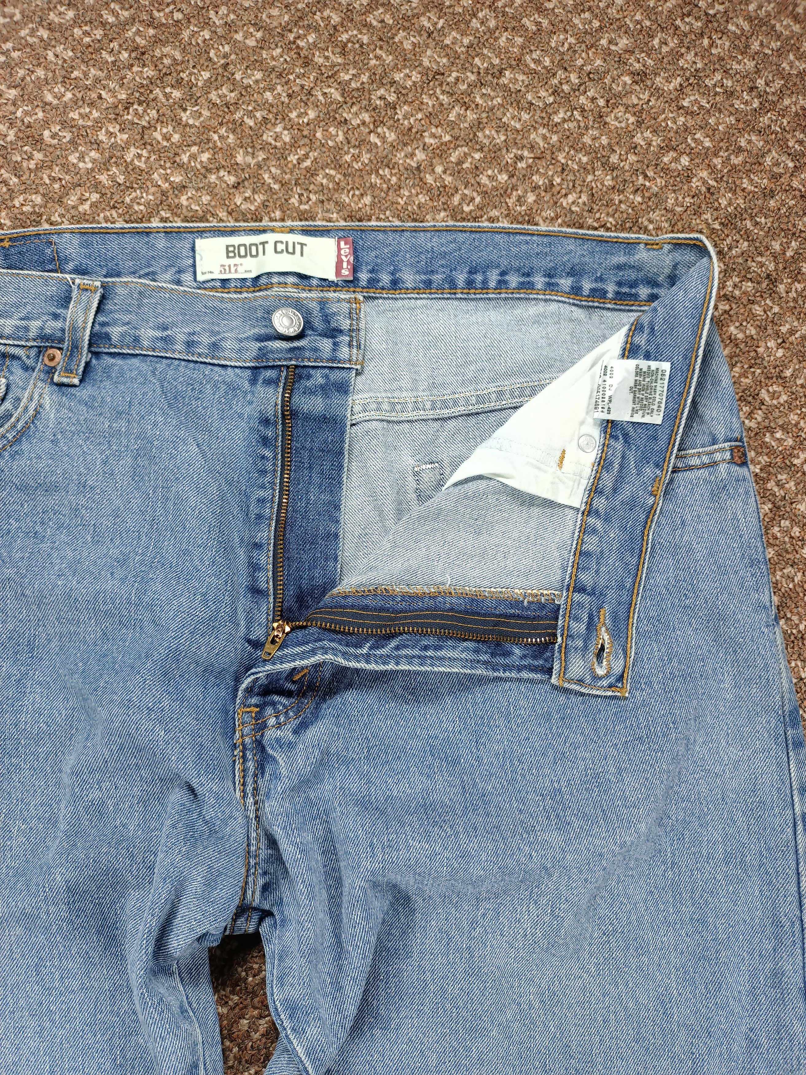 Levi's × Vintage Levi's 517 Flare Bootcut Jeans Size 36 x 31 Size US 36 / EU 52 - 4 Thumbnail
