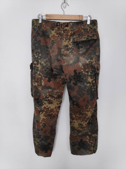 GmbH Vintage H.WINNEN GMBH German MILITARY Camouflage Pants Size US 33 - 3 Thumbnail