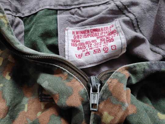 GmbH Vintage H.WINNEN GMBH German MILITARY Camouflage Pants Size US 33 - 7 Thumbnail
