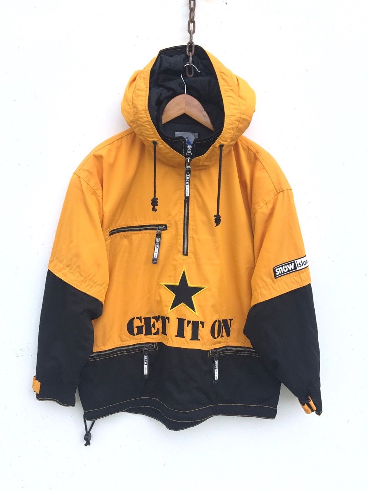 Japanese Brand Snow Island Colourblock Ski Jacket Size US XL / EU 56 / 4 - 1 Thumbnail