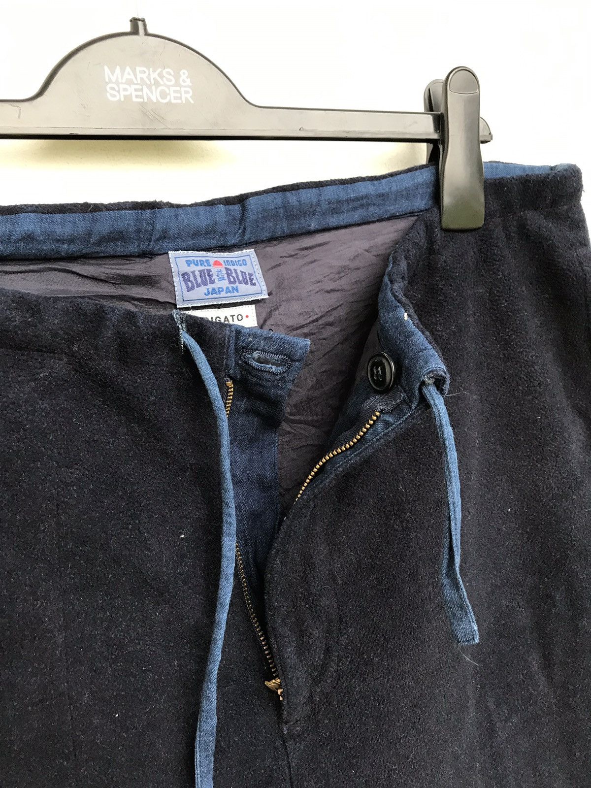 Blue Blue Japan Blue Blue Japan Pure Indigo Arigato Casual Pants Size US 35 - 3 Thumbnail