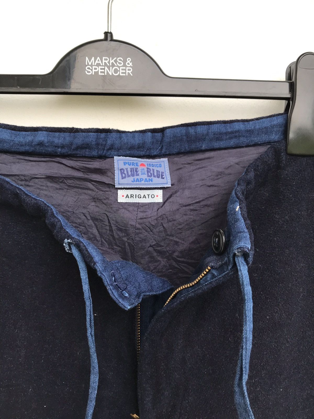 Blue Blue Japan Blue Blue Japan Pure Indigo Arigato Casual Pants Size US 35 - 2 Thumbnail