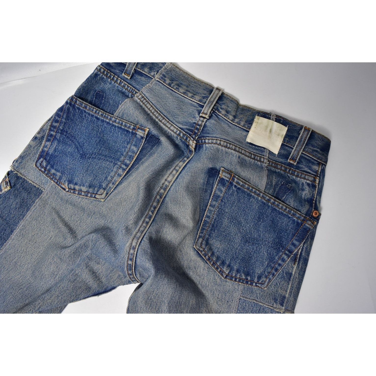 Takahiromiyashita The Soloist. the Jean, rebuild patch denim pants 29158 - 861 500 Size US 31 - 8 Thumbnail