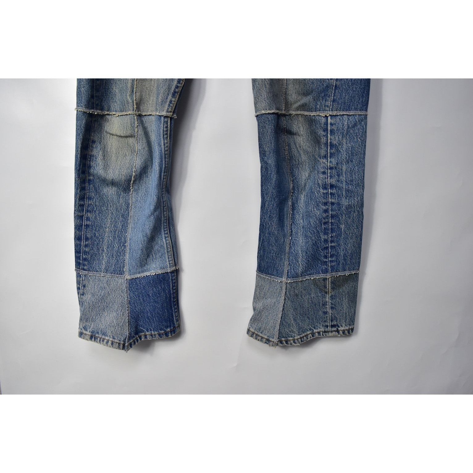 Takahiromiyashita The Soloist. the Jean, rebuild patch denim pants 29158 - 861 500 Size US 31 - 7 Thumbnail