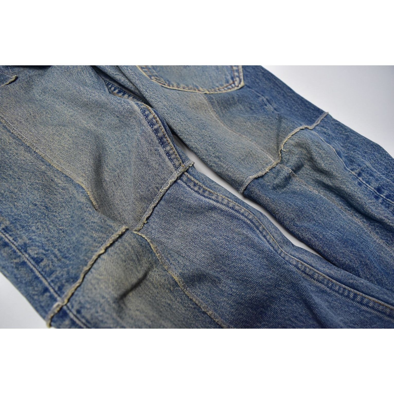 Takahiromiyashita The Soloist. the Jean, rebuild patch denim pants 29158 - 861 500 Size US 31 - 11 Thumbnail
