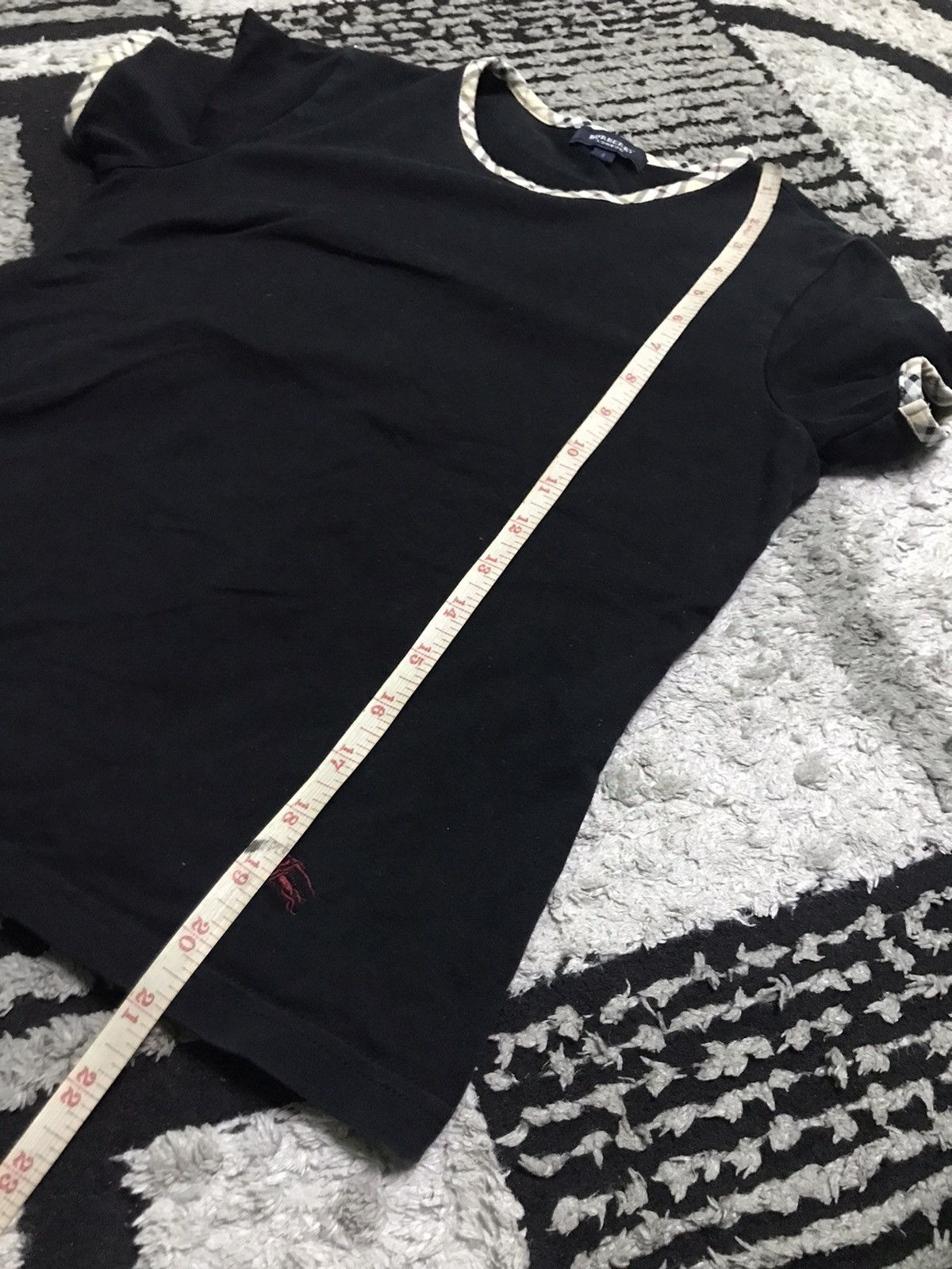 Burberry Burberry ringer checked tee Size XS / US 0-2 / IT 36-38 - 6 Thumbnail