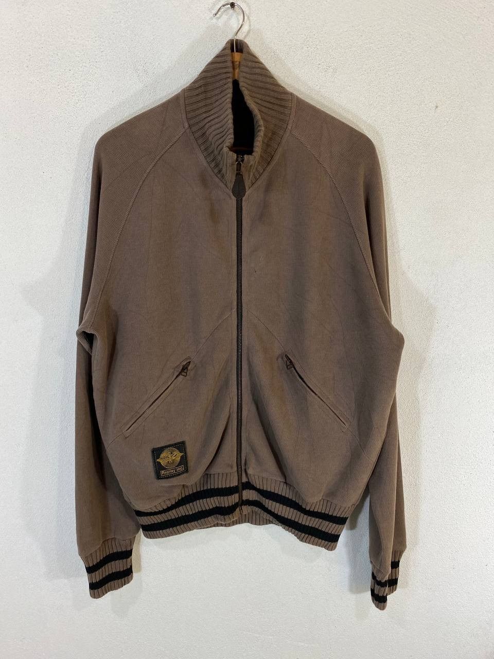 image of Avant Garde x Replay Inc Tobacco Sweater Nice Design in Brown, Men's (Size XL)