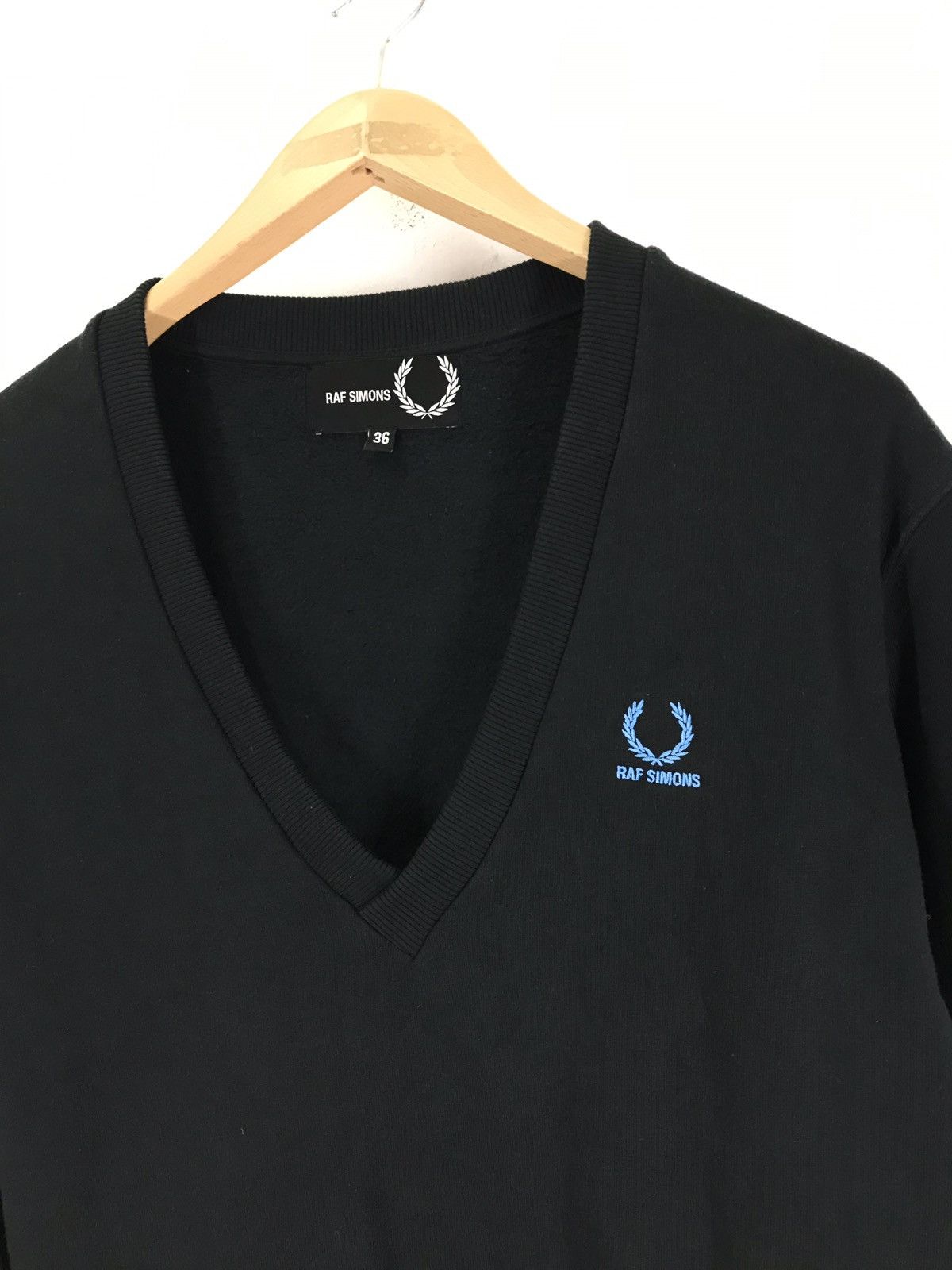Fred Perry × Raf Simons Fred Perry X Raf Simon Logo Sweatshirt Size US M / EU 48-50 / 2 - 3 Thumbnail