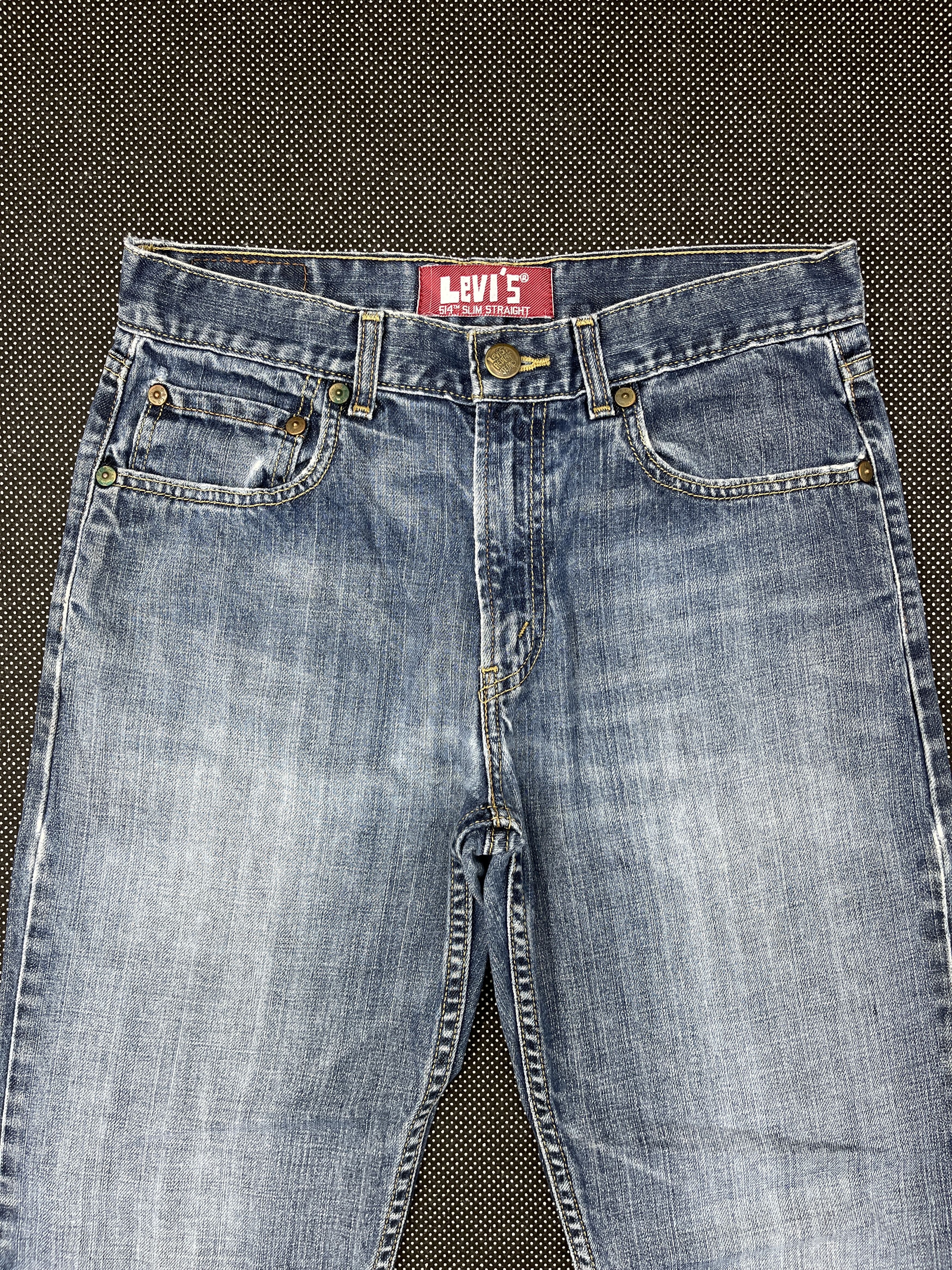 Levi's Vintage Levis 514 Slim Fit Jeans - J174 Size US 30 / EU 46 - 3 Thumbnail