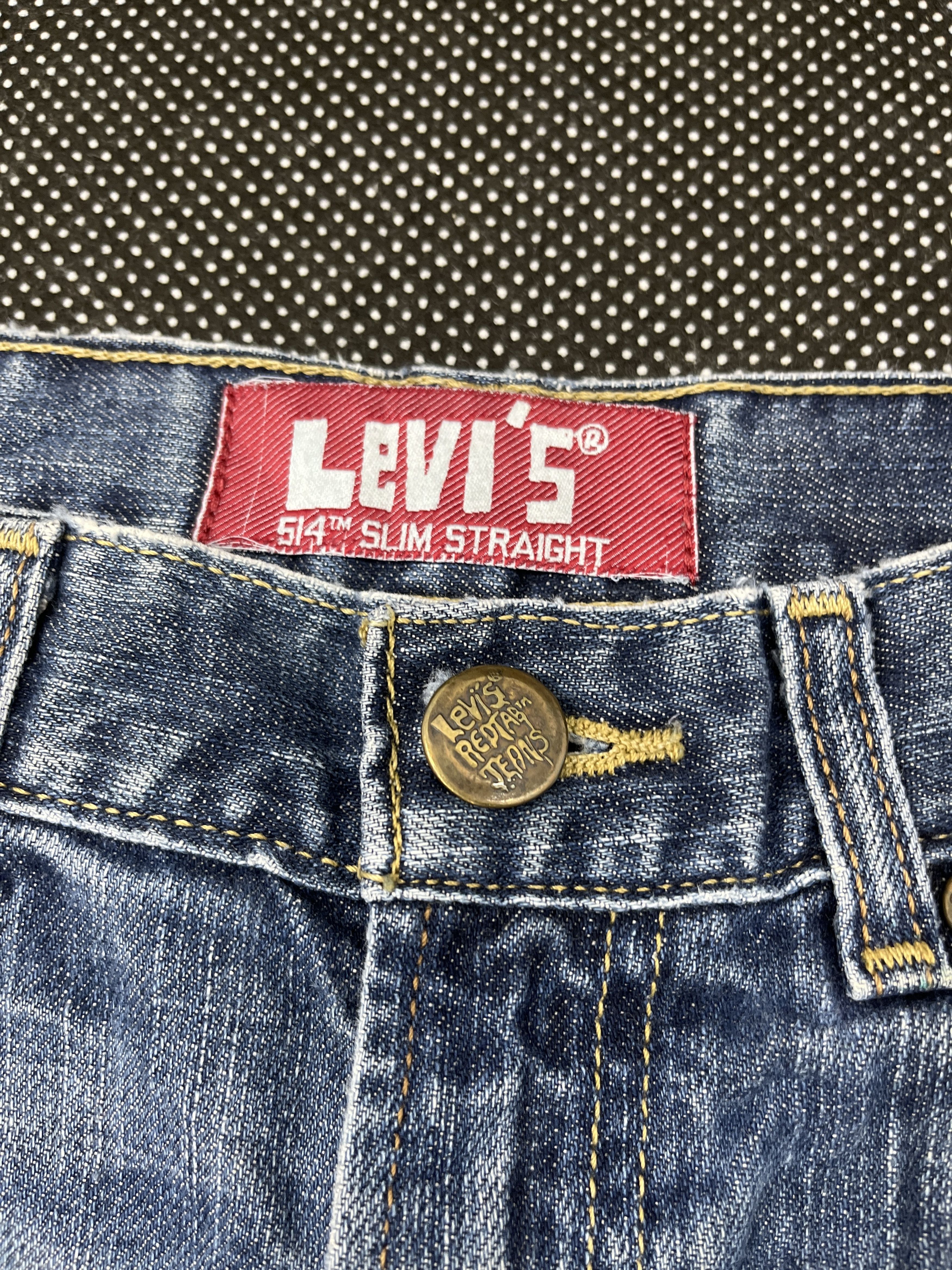 Levi's Vintage Levis 514 Slim Fit Jeans - J174 Size US 30 / EU 46 - 5 Thumbnail