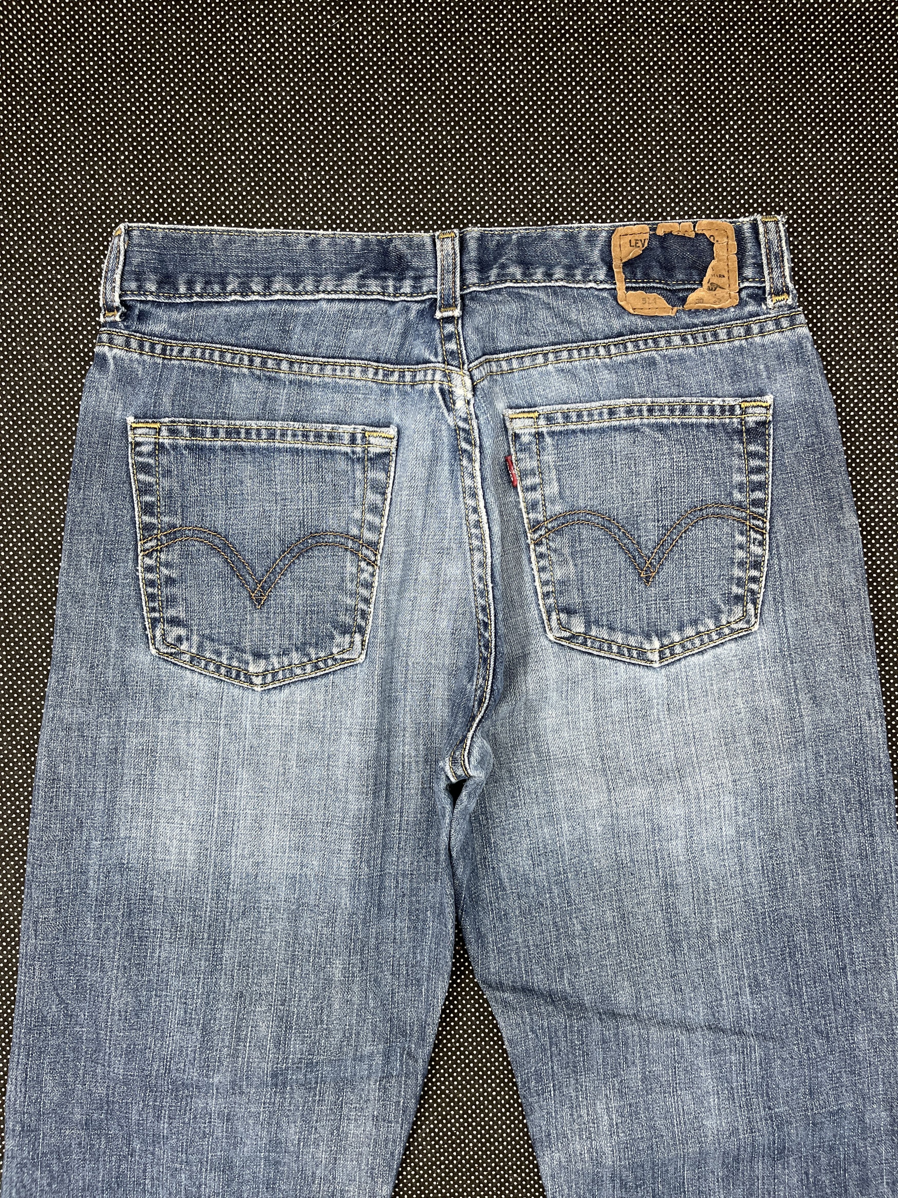 Levi's Vintage Levis 514 Slim Fit Jeans - J174 Size US 30 / EU 46 - 4 Thumbnail