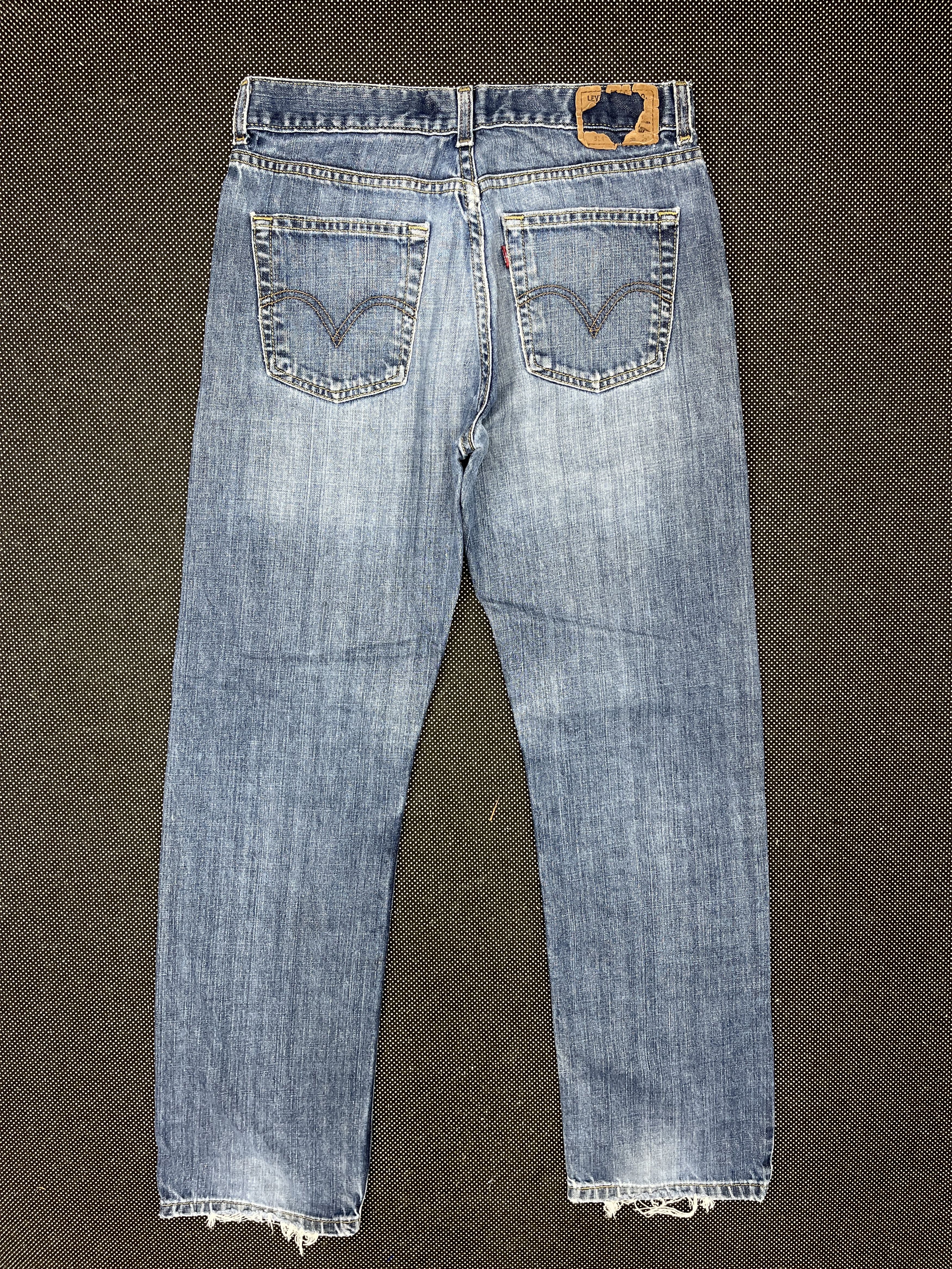 Levi's Vintage Levis 514 Slim Fit Jeans - J174 Size US 30 / EU 46 - 2 Thumbnail