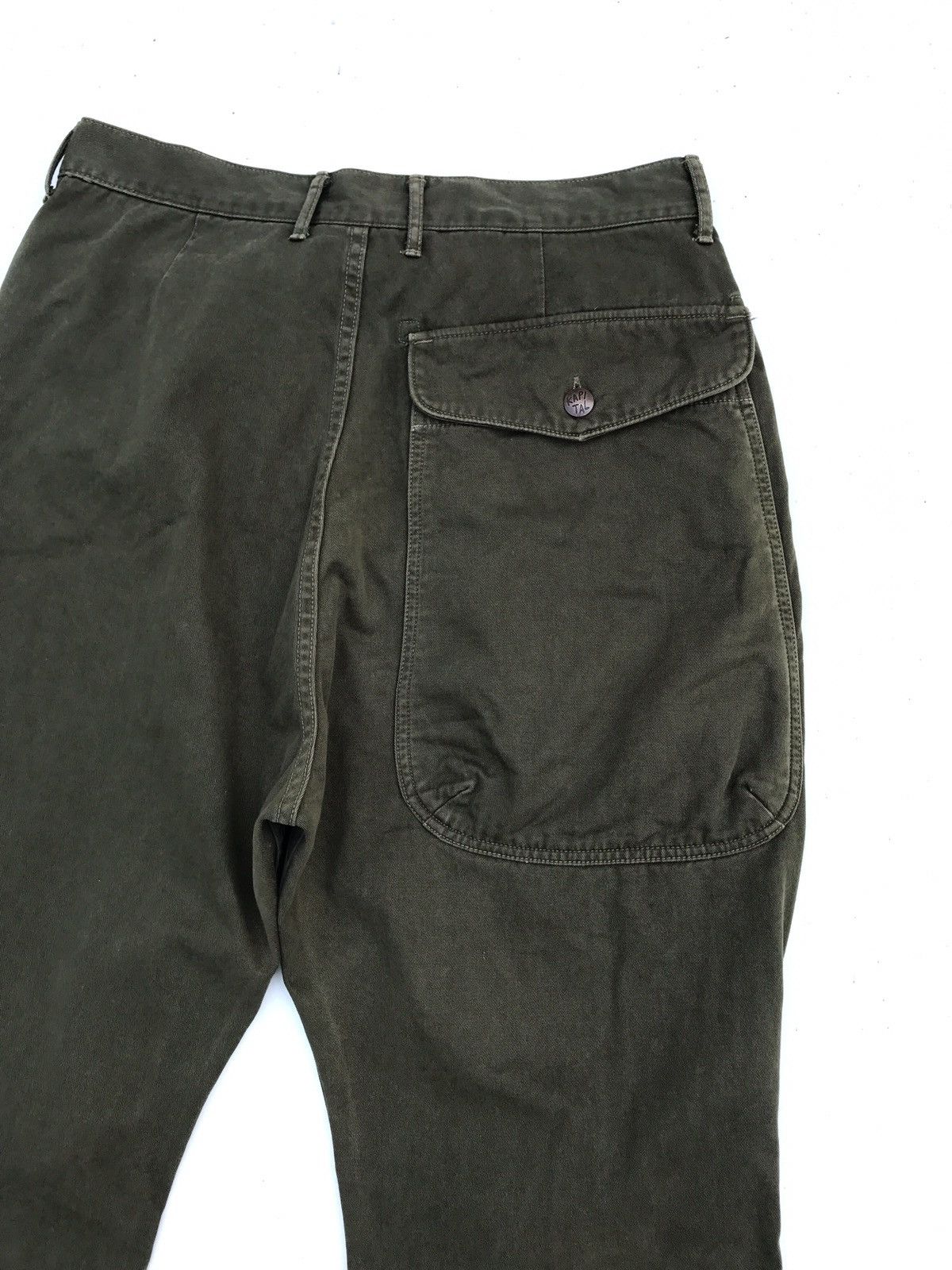 Kapital Kapital Green Army Casual Pants Kapital Japan Size US 30 / EU 46 - 5 Thumbnail