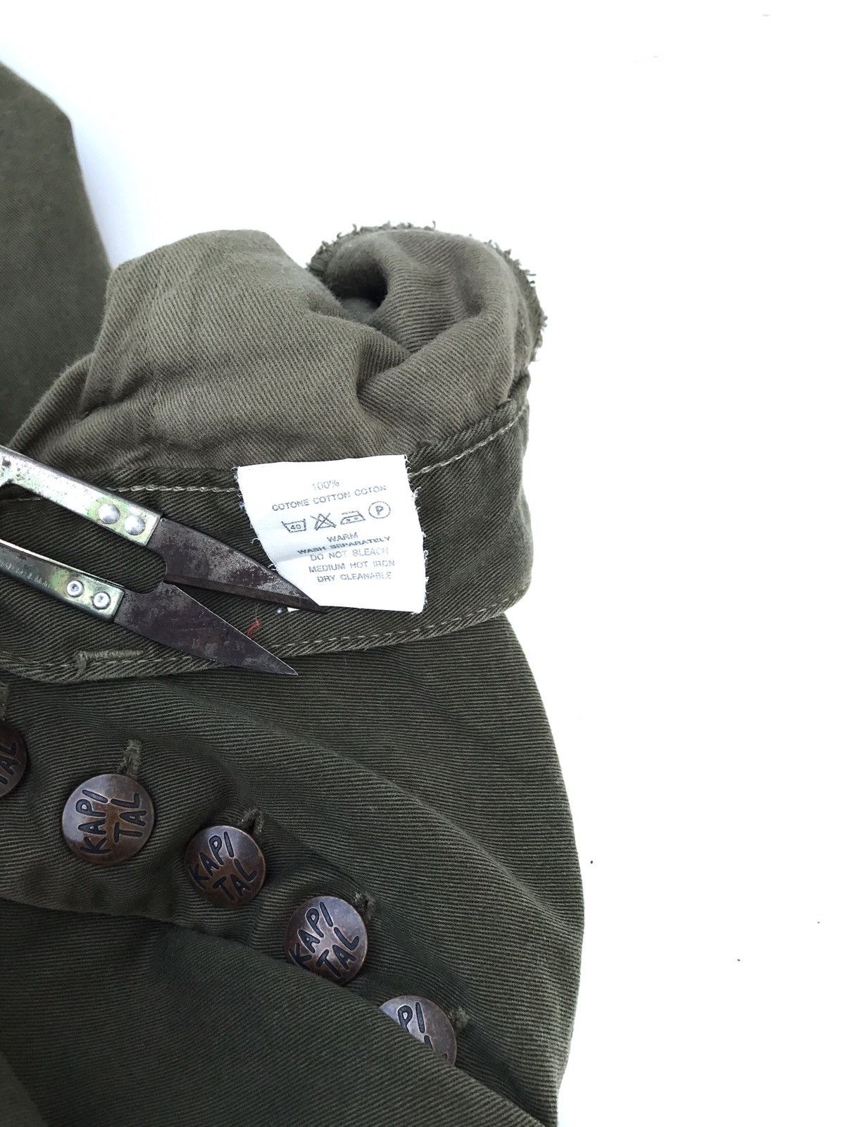 Kapital Kapital Green Army Casual Pants Kapital Japan Size US 30 / EU 46 - 10 Thumbnail
