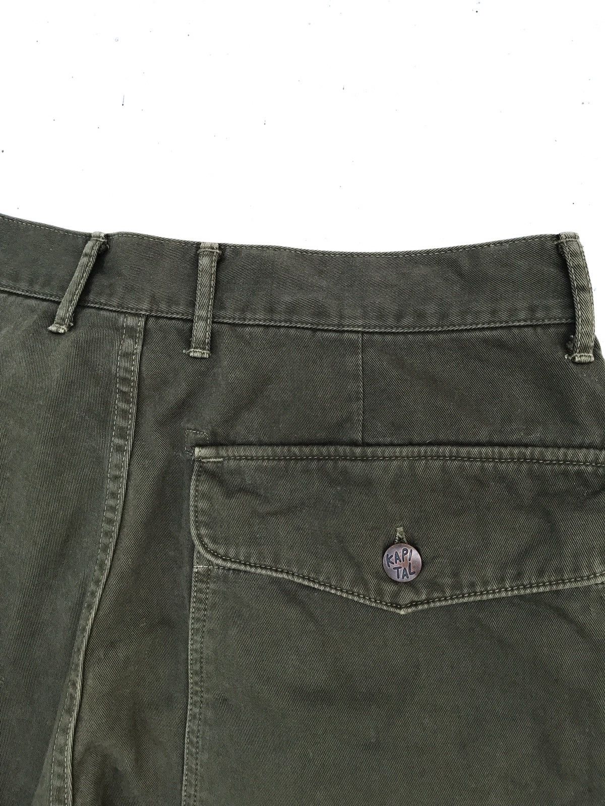 Kapital Kapital Green Army Casual Pants Kapital Japan Size US 30 / EU 46 - 6 Thumbnail