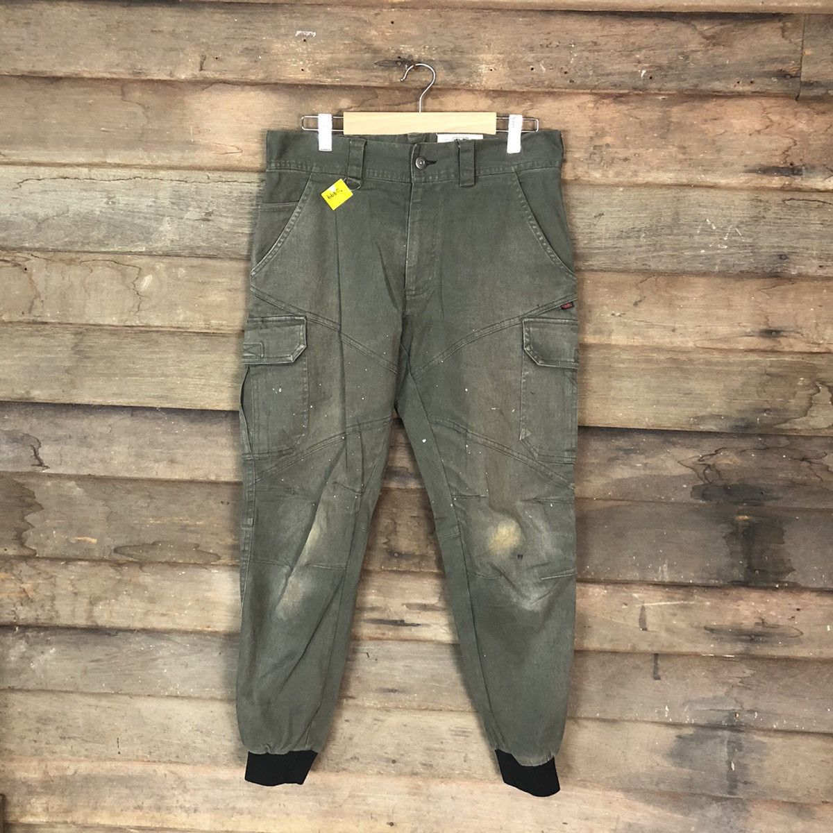 Japanese Brand DLL Toraichi faded multipocket jogger Cargo Pants #2399 Size US 30 / EU 46 - 1 Thumbnail
