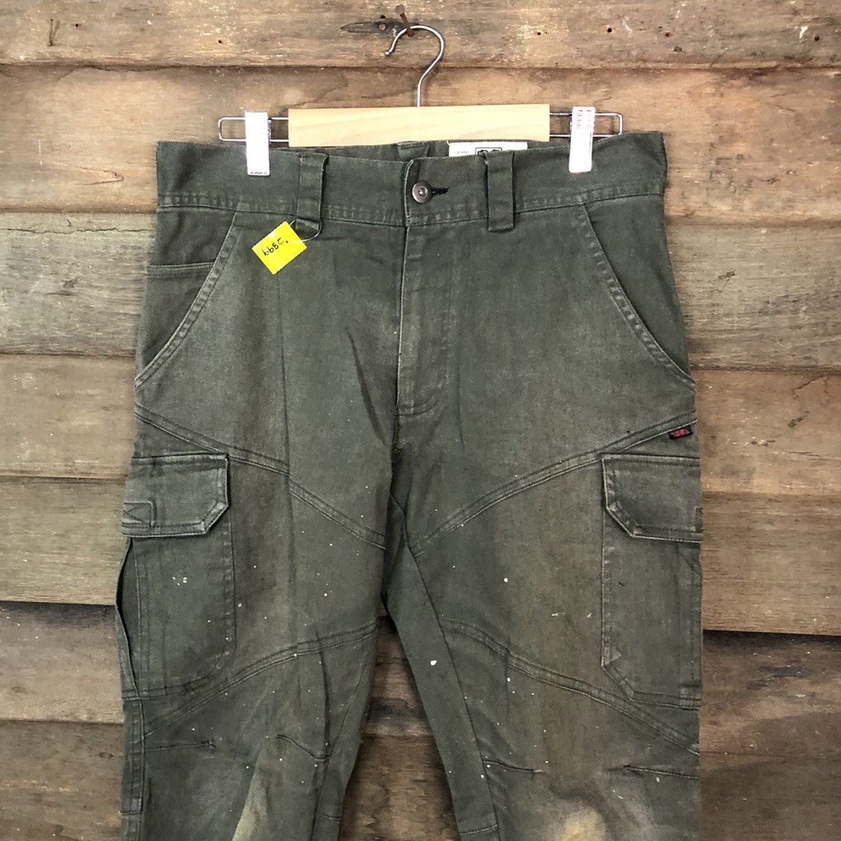 Japanese Brand DLL Toraichi faded multipocket jogger Cargo Pants #2399 Size US 30 / EU 46 - 2 Thumbnail