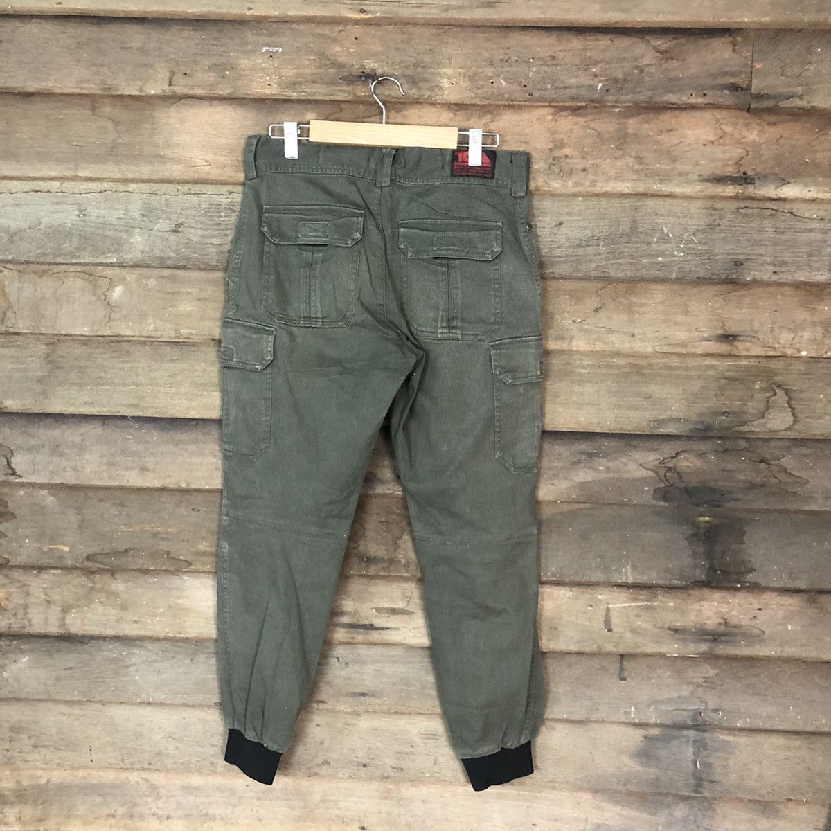 Japanese Brand DLL Toraichi faded multipocket jogger Cargo Pants #2399 Size US 30 / EU 46 - 11 Thumbnail