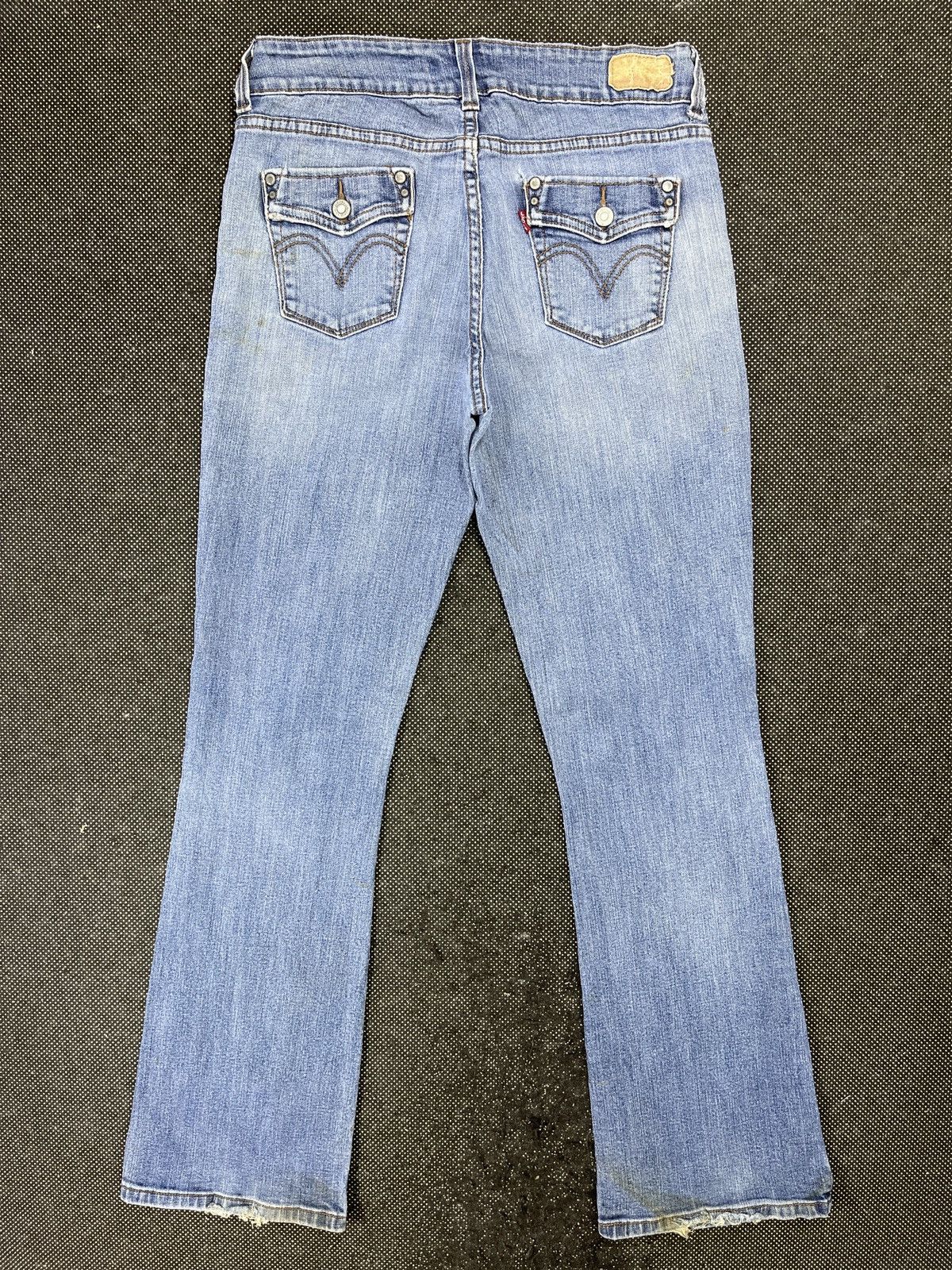 Levi's Vintage Levis 526 Slender Boot Flare Jeans - JP087 Size 31" - 2 Thumbnail