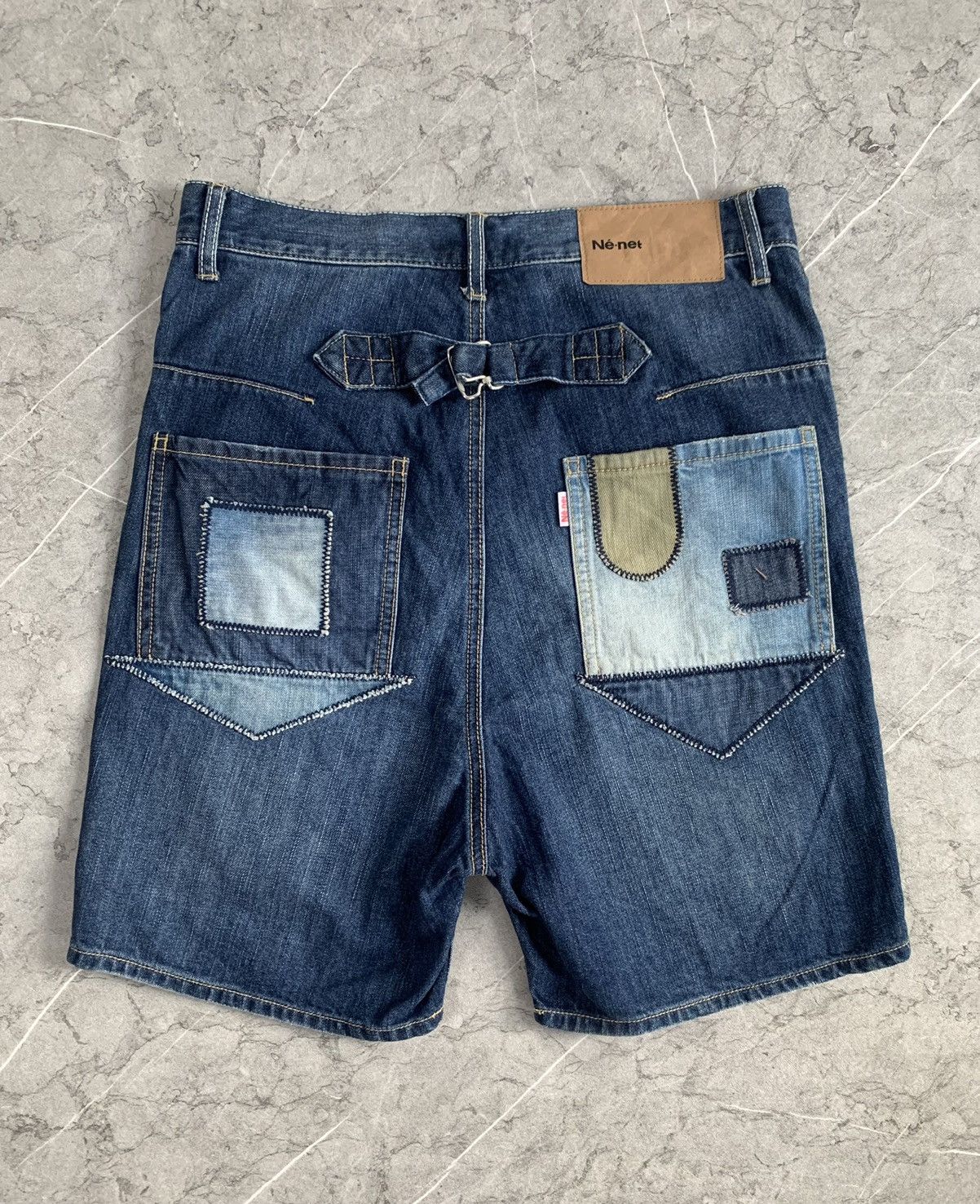 Issey Miyake 🔥RARE🔥Vintage Ne-net denim short pants Size US 29 - 1 Thumbnail