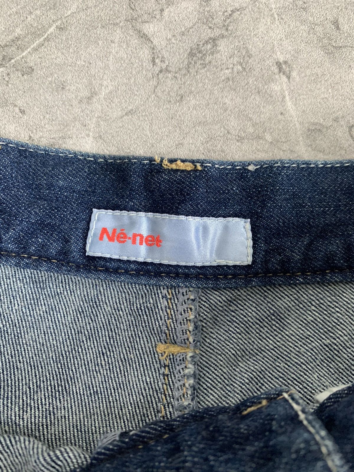 Issey Miyake 🔥RARE🔥Vintage Ne-net denim short pants Size US 29 - 6 Thumbnail