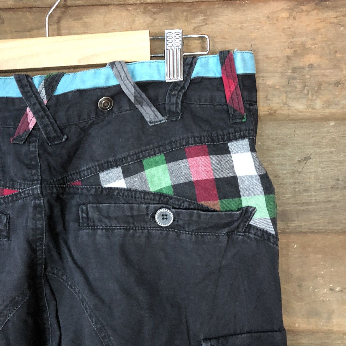 Japanese Brand DL Many Dope seditionaries punk utility Cargo Pants #2373 Size US 31 - 15 Thumbnail