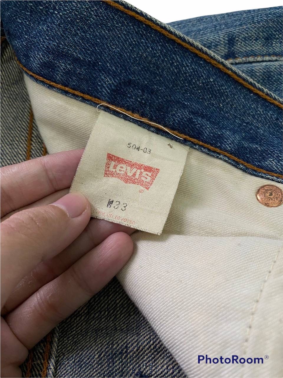 Levi's Vintage levis 504 jeans nice design Size US 34 / EU 50 - 12 Thumbnail