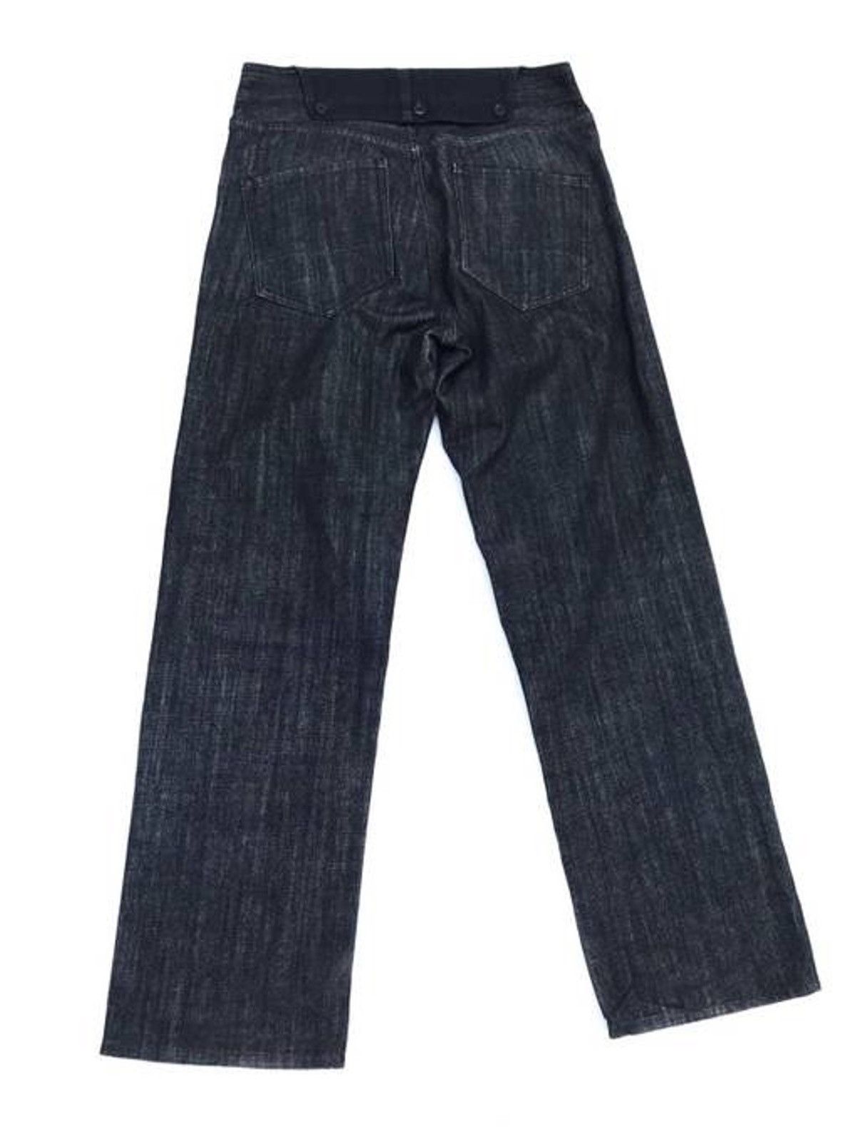 Issey Miyake Japanese Designer Issey Miyake Denim Pant Rare Miyake Denim Size US 31 - 4 Thumbnail