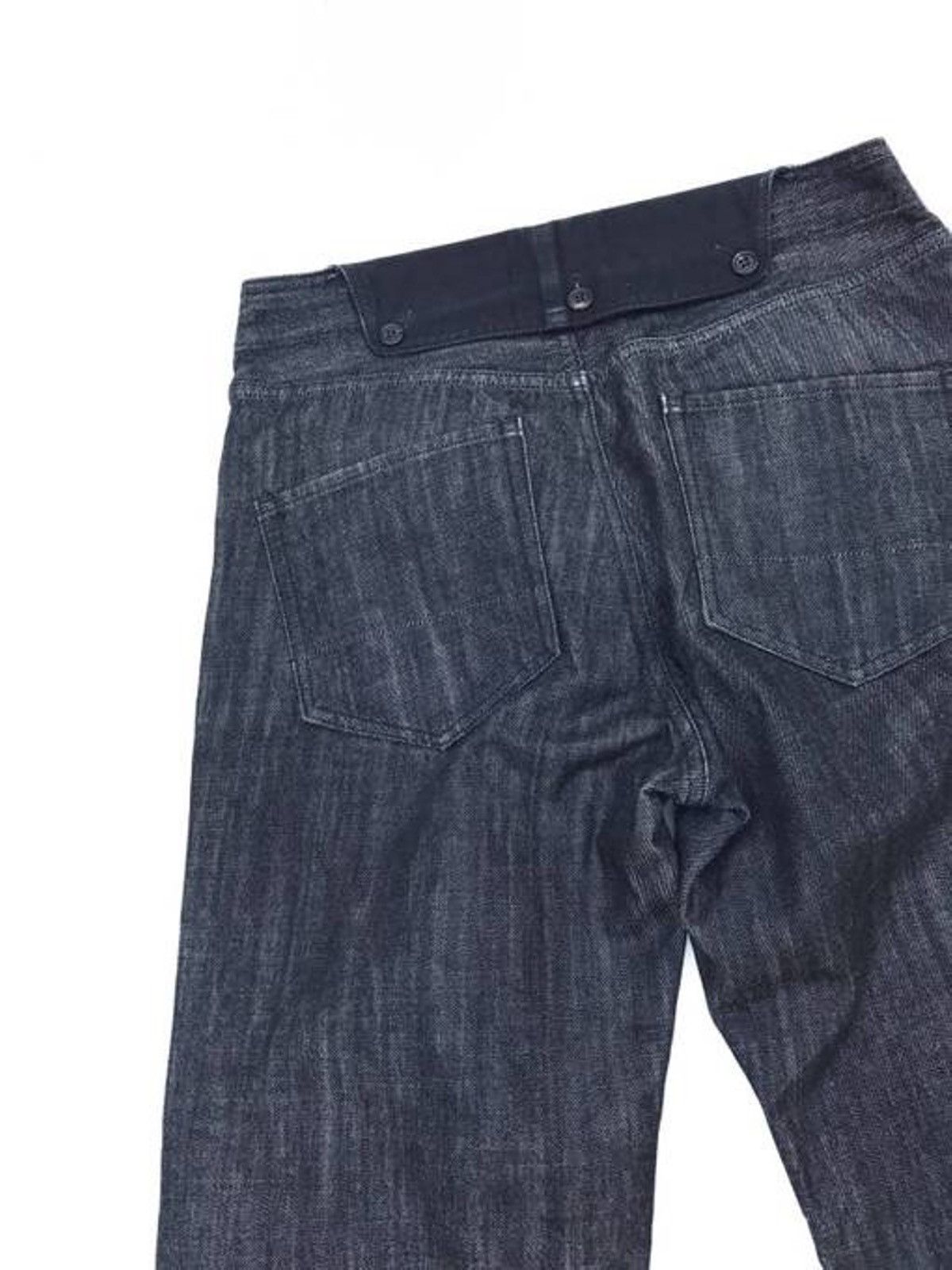 Issey Miyake Japanese Designer Issey Miyake Denim Pant Rare Miyake Denim Size US 31 - 6 Thumbnail