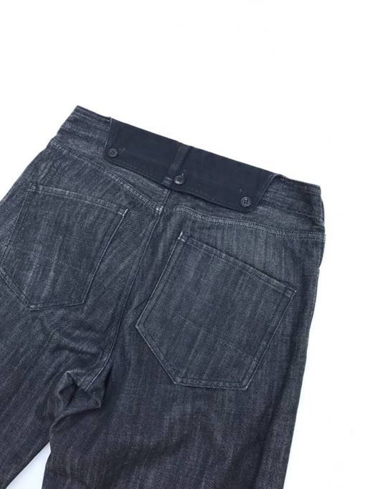 Issey Miyake Japanese Designer Issey Miyake Denim Pant Rare Miyake Denim Size US 31 - 5 Thumbnail
