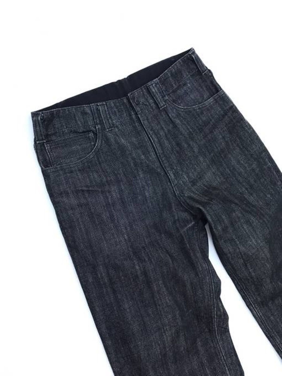 Issey Miyake Japanese Designer Issey Miyake Denim Pant Rare Miyake Denim Size US 31 - 2 Thumbnail