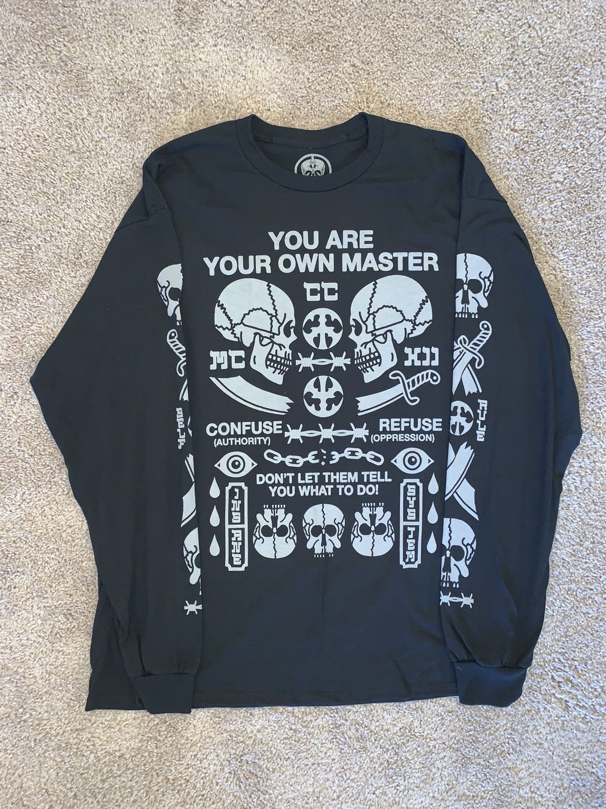 Other DEATH TRAITORS YOU ARE YOUR OWN MASTER Size US XL / EU 56 / 4 - 1 Preview
