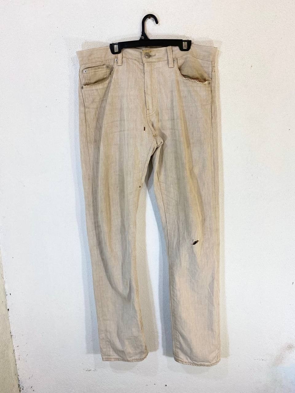 Levi's levis 504 distressed denim Size US 35 - 2 Thumbnail