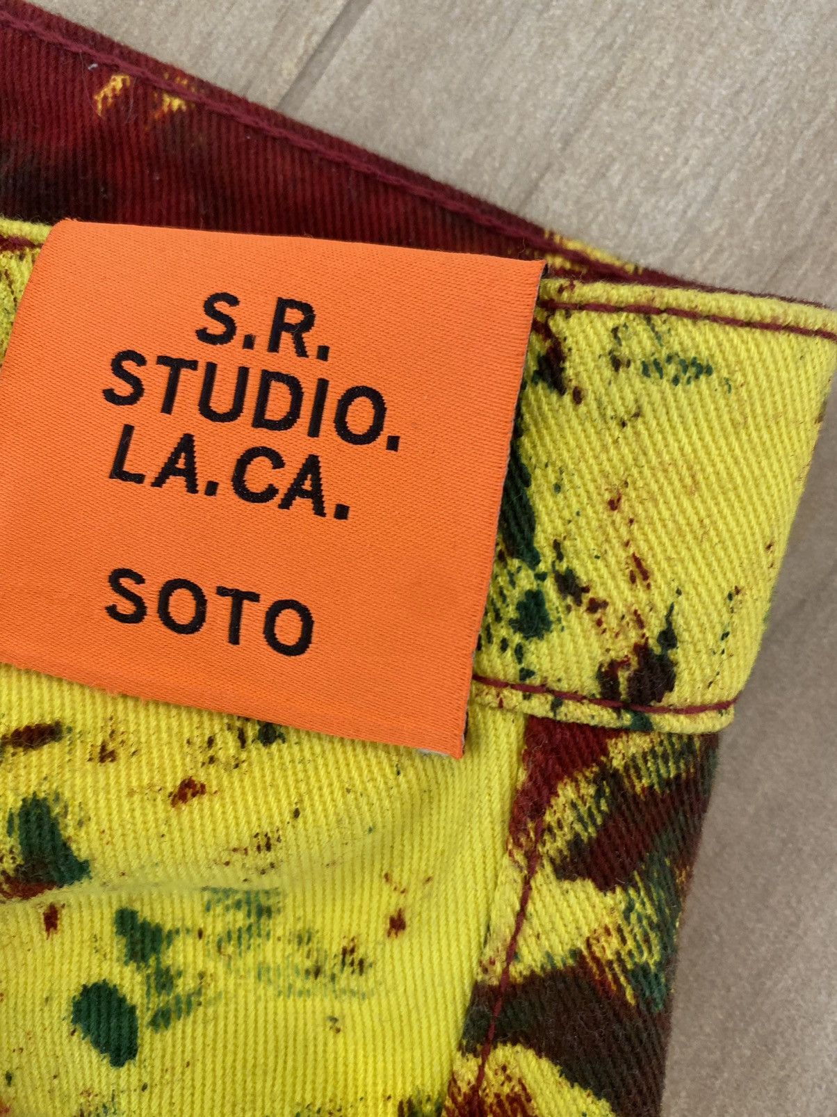 Sterling Ruby Sterling Ruby SR Studio Raver Soto Denim Size US 30 / EU 46 - 3 Thumbnail