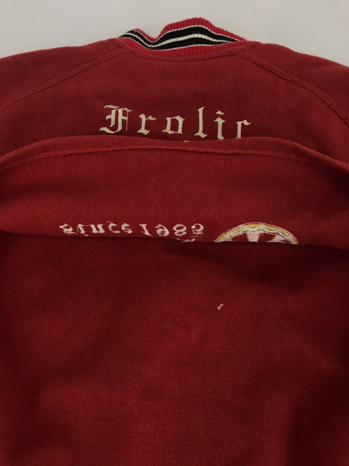 Vintage Vintage On Air Varsity Jacket Wool Undergo Changes 50 Size US M / EU 48-50 / 2 - 5 Thumbnail