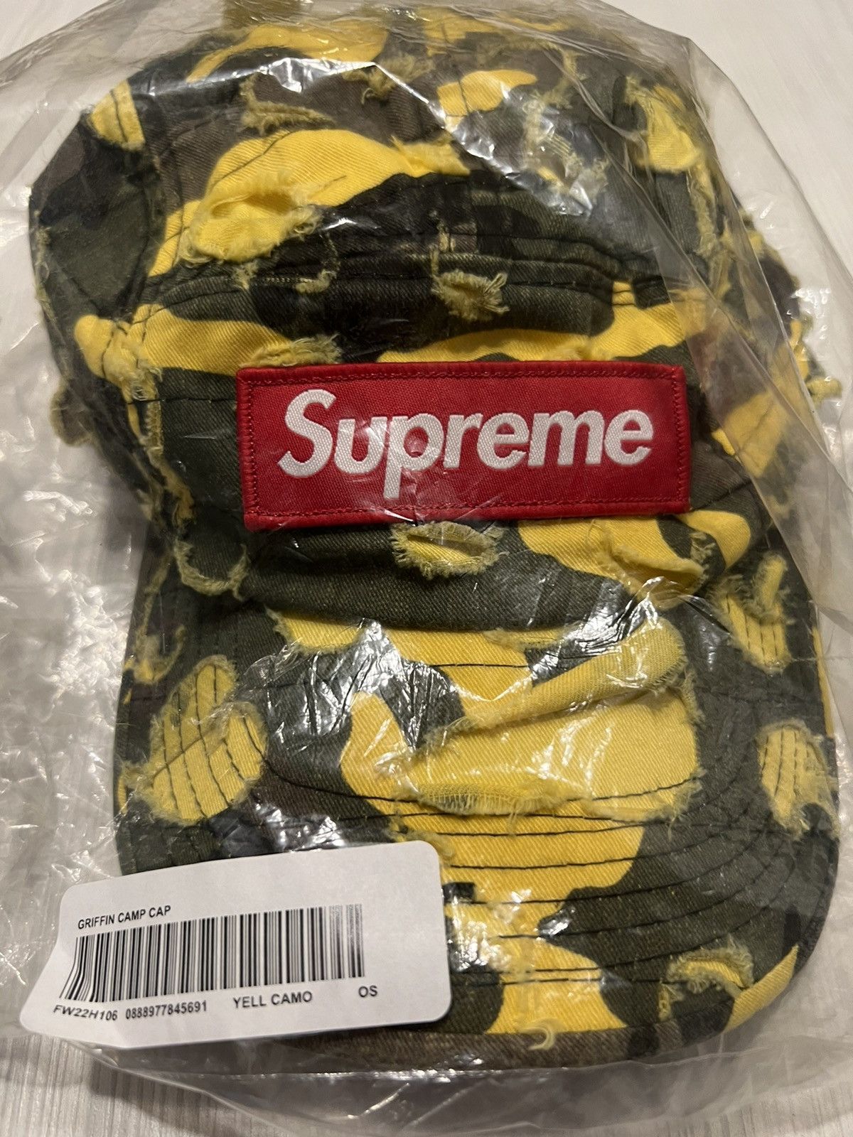 Griffin × Supreme Supreme Griffin Camp Cap FW 22 Size ONE SIZE - 3 Thumbnail