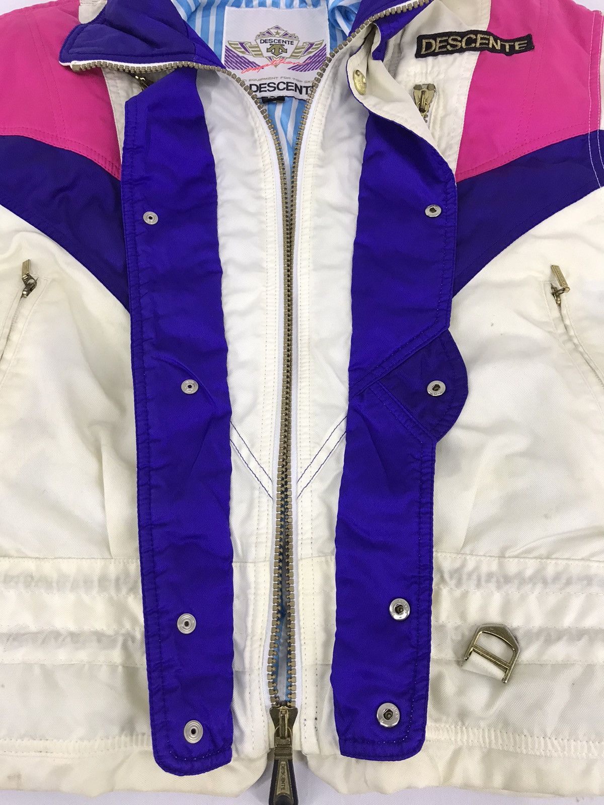 Descente × Vintage Vintage Descente Racing Equipment Jacket Bomber Size US M / EU 48-50 / 2 - 4 Thumbnail