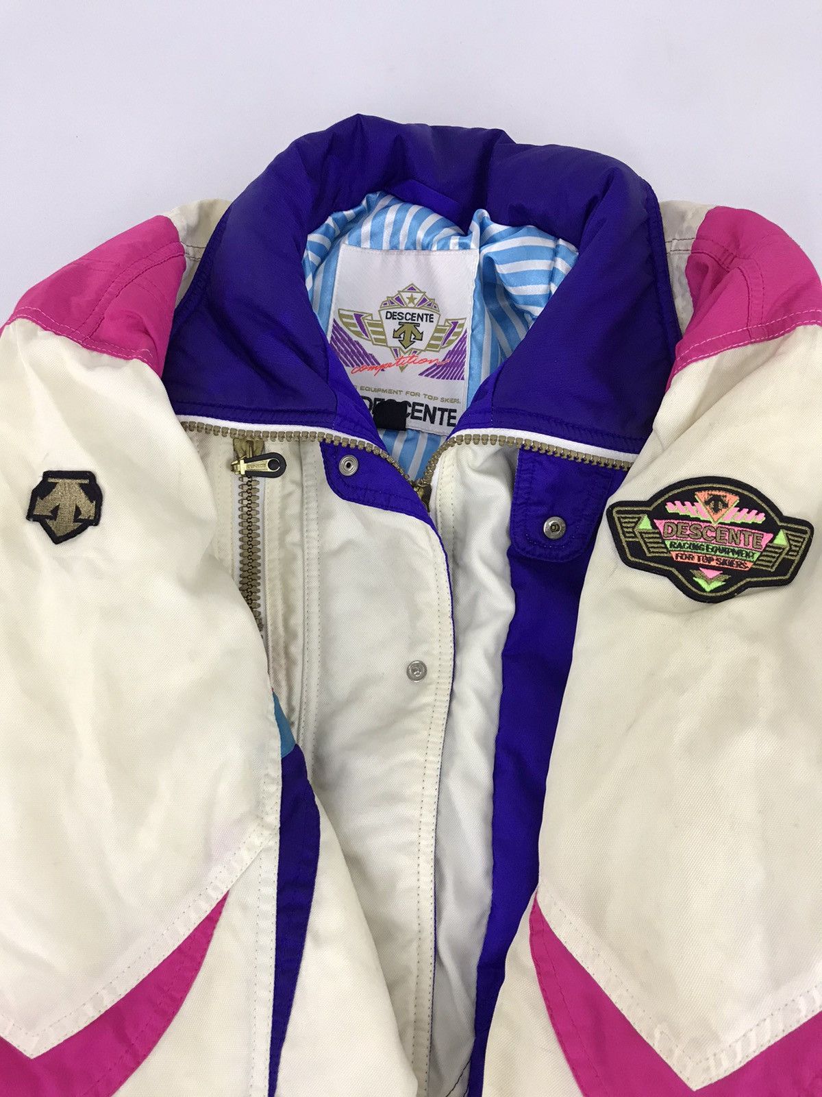 Descente × Vintage Vintage Descente Racing Equipment Jacket Bomber Size US M / EU 48-50 / 2 - 8 Thumbnail