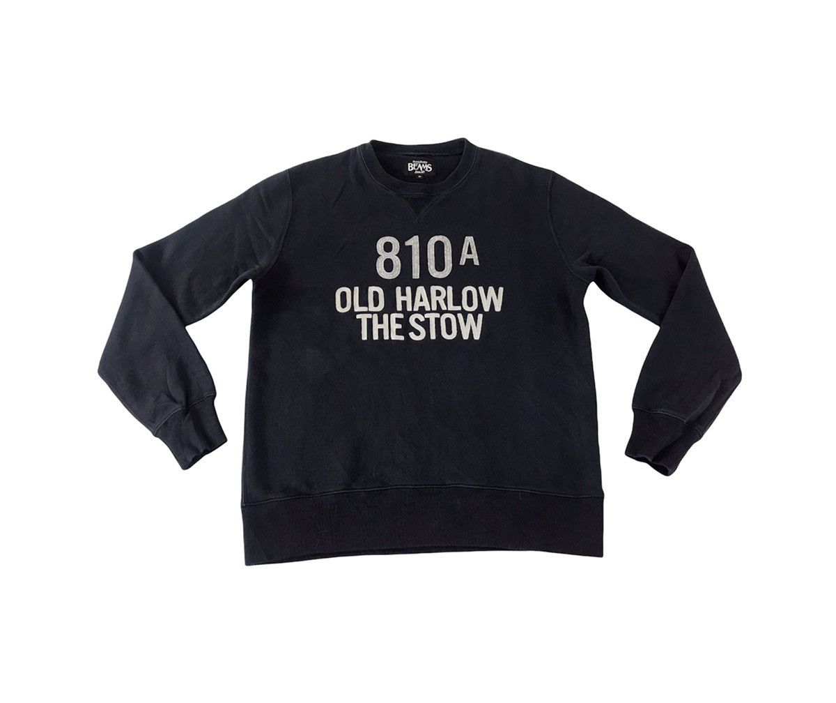 Beams Basic & Exeiring 810A Old Harlow Sweatshirt Pull Over