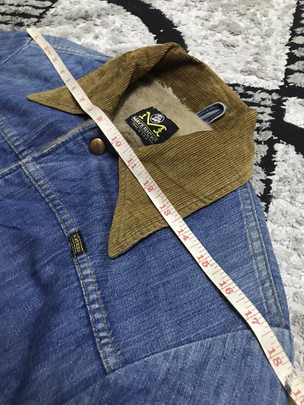 Vintage Maverick blue bell jacket Size US XS / EU 42 / 0 - 7 Thumbnail