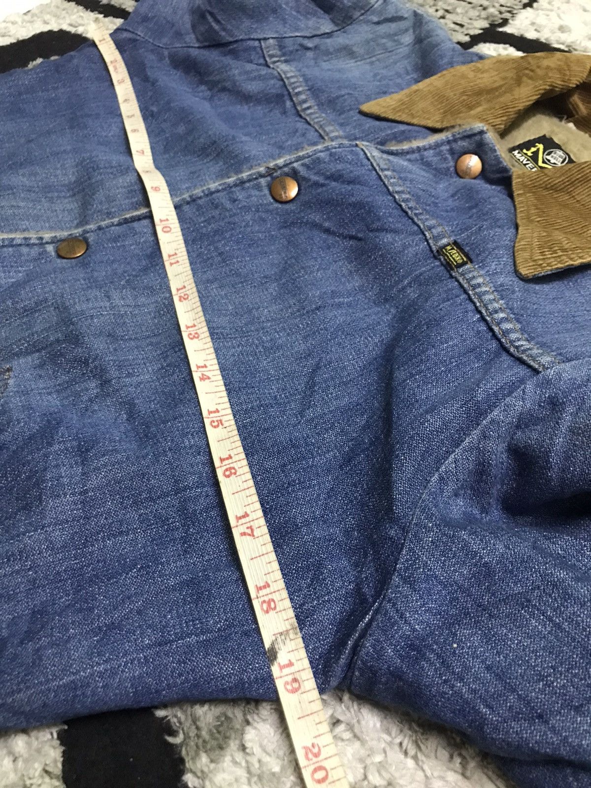 Vintage Maverick blue bell jacket Size US XS / EU 42 / 0 - 5 Thumbnail