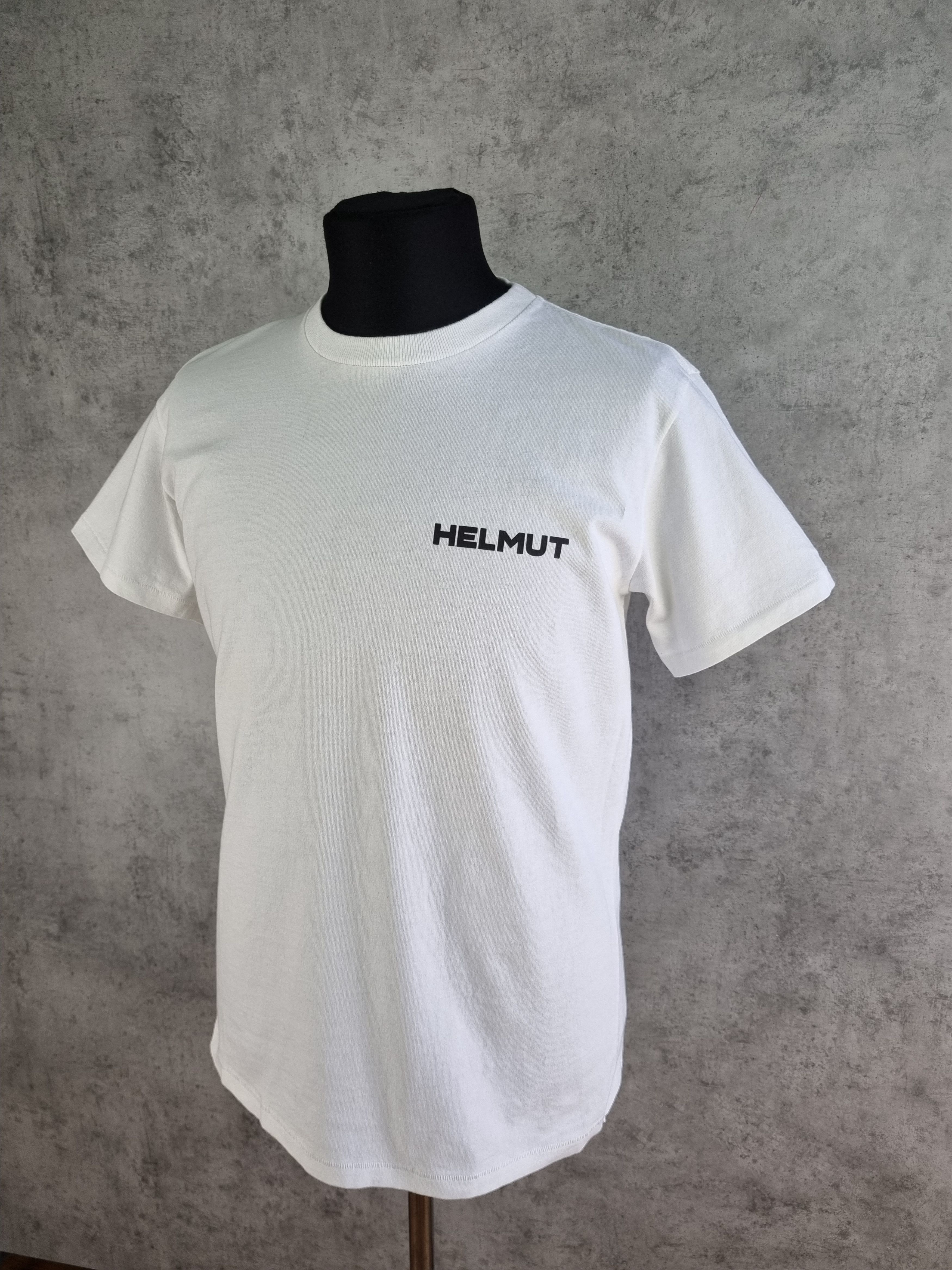 Helmut Lang Rare Helmut Lang " In Lang We Trust" big logo Tee shirt Size US M / EU 48-50 / 2 - 10 Thumbnail