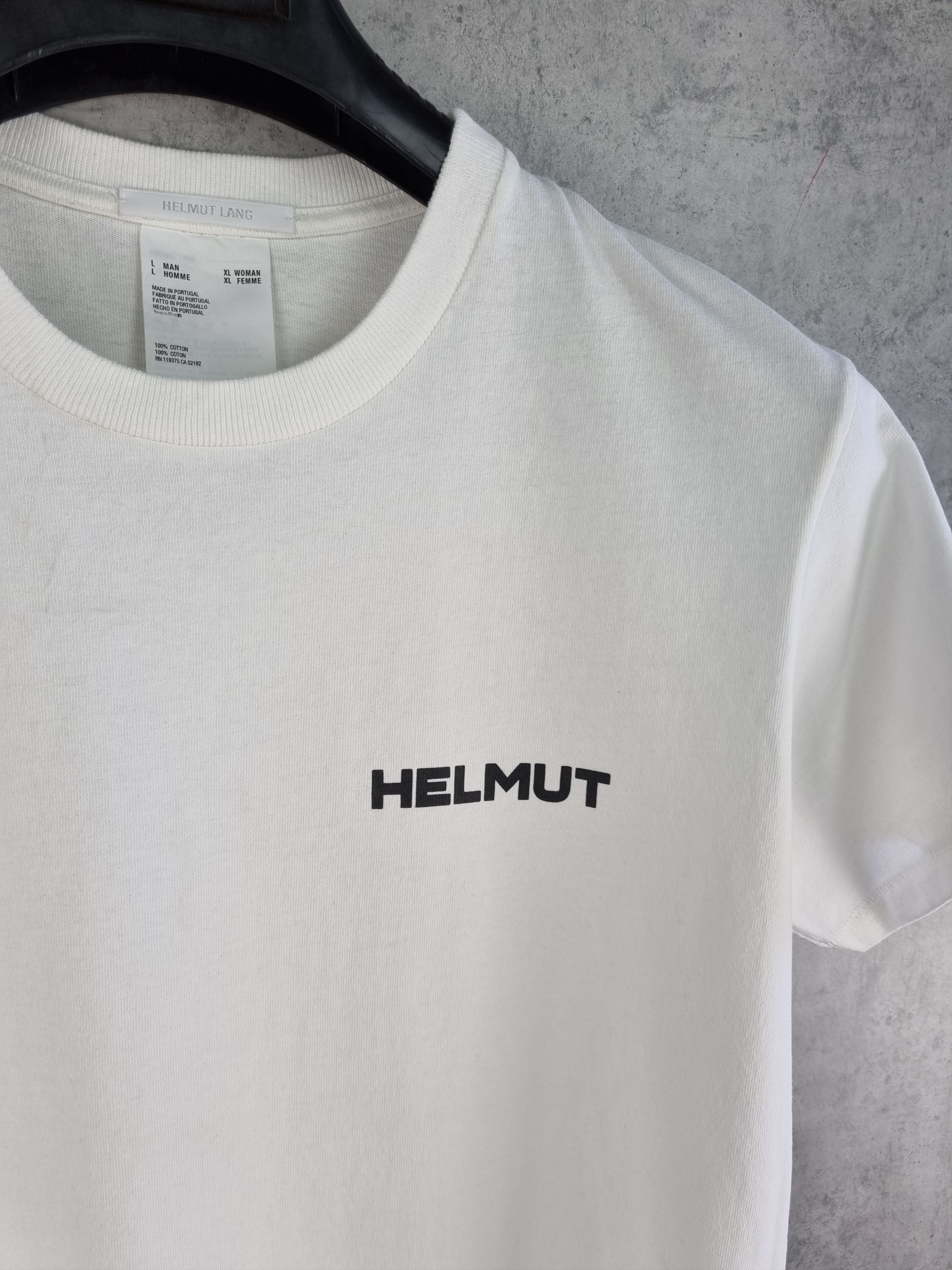 Helmut Lang Rare Helmut Lang " In Lang We Trust" big logo Tee shirt Size US M / EU 48-50 / 2 - 4 Thumbnail