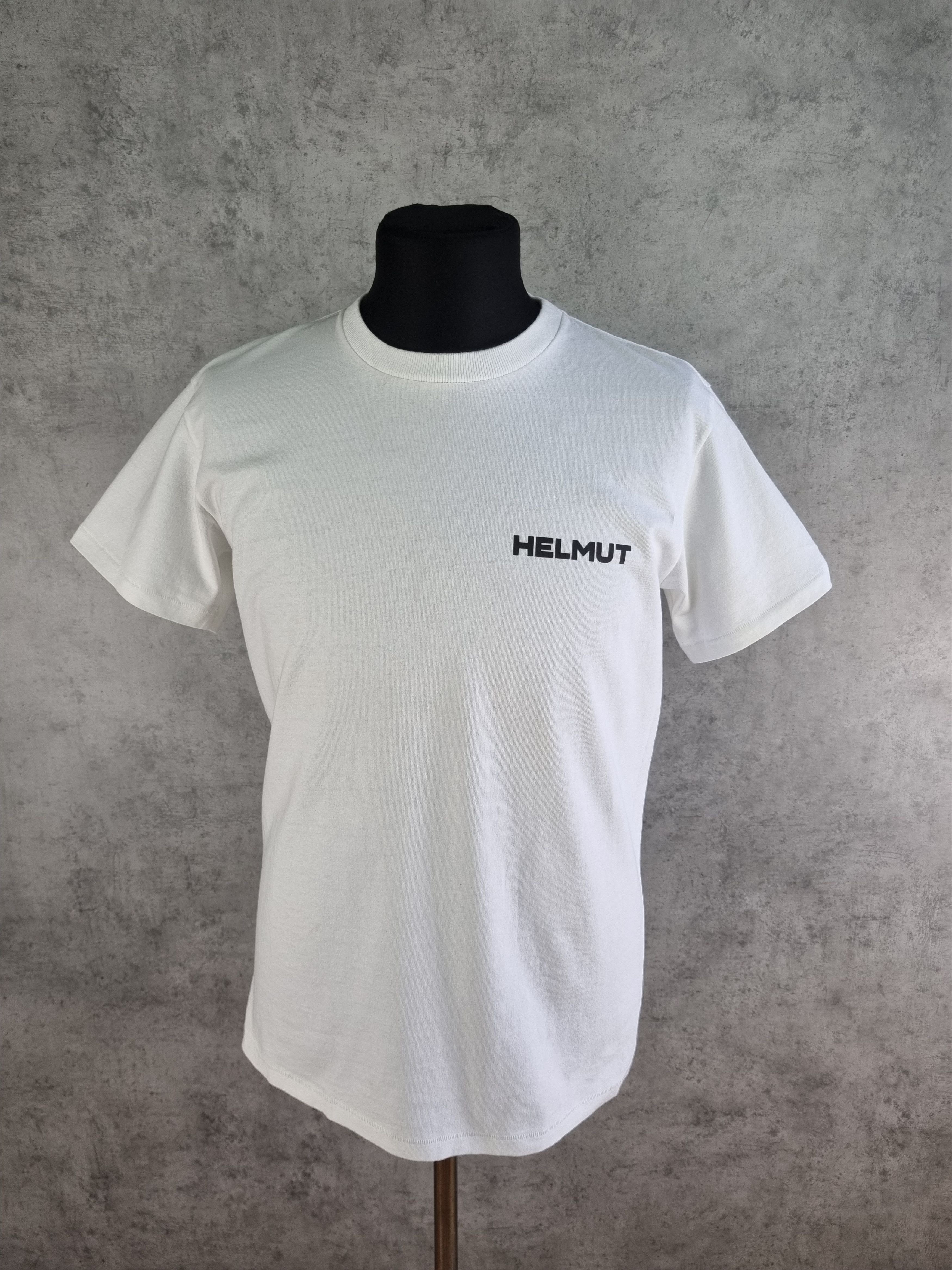 Helmut Lang Rare Helmut Lang " In Lang We Trust" big logo Tee shirt Size US M / EU 48-50 / 2 - 7 Thumbnail