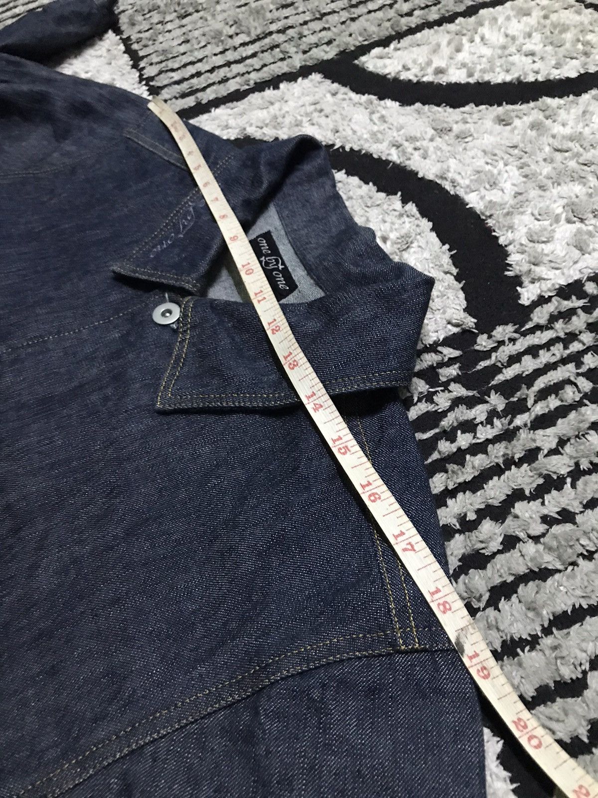 Japanese Brand One by one denim jacket Size US XL / EU 56 / 4 - 8 Thumbnail