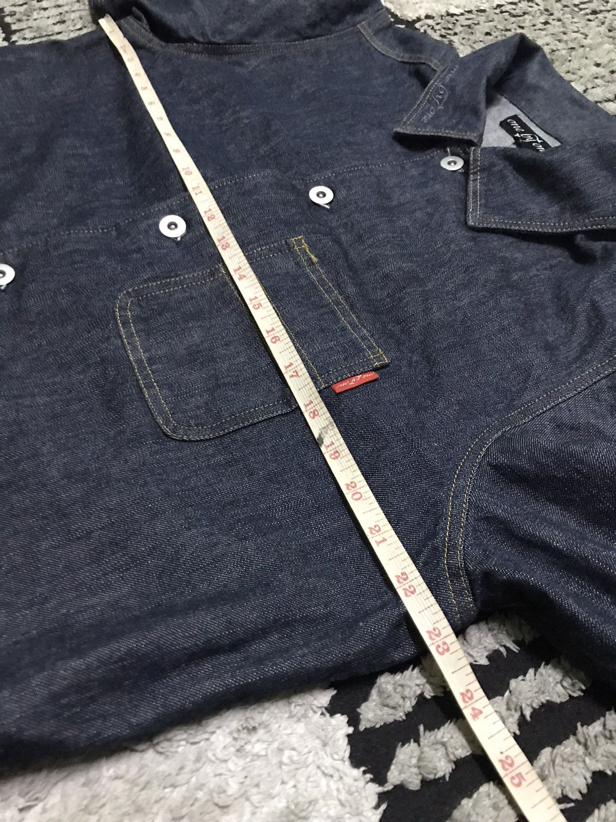 Japanese Brand One by one denim jacket Size US XL / EU 56 / 4 - 5 Thumbnail