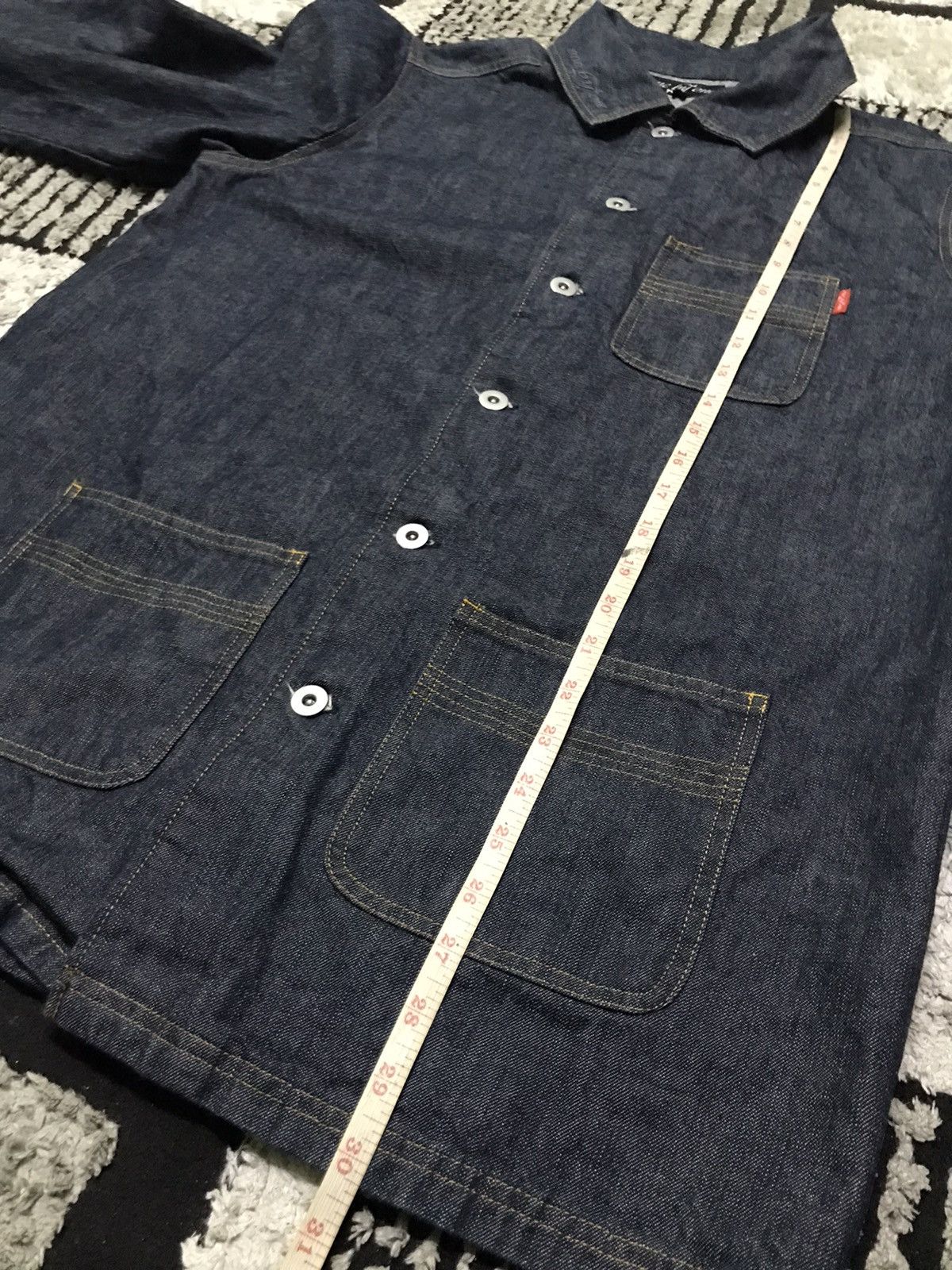 Japanese Brand One by one denim jacket Size US XL / EU 56 / 4 - 7 Thumbnail
