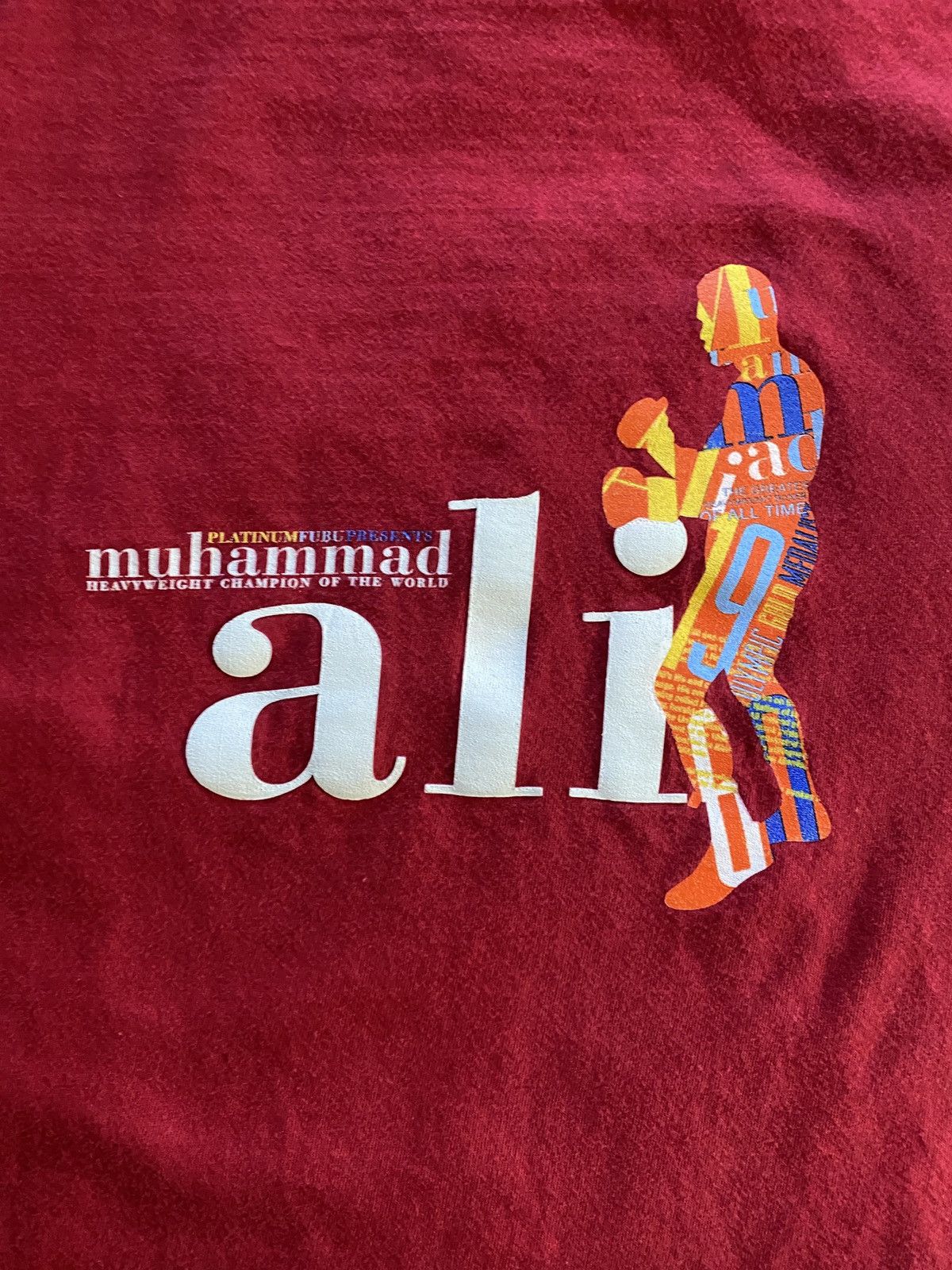 Fubu Y2K’s Muhammad Ali Platinum Fubu Oversized Tee Size US XL / EU 56 / 4 - 3 Thumbnail