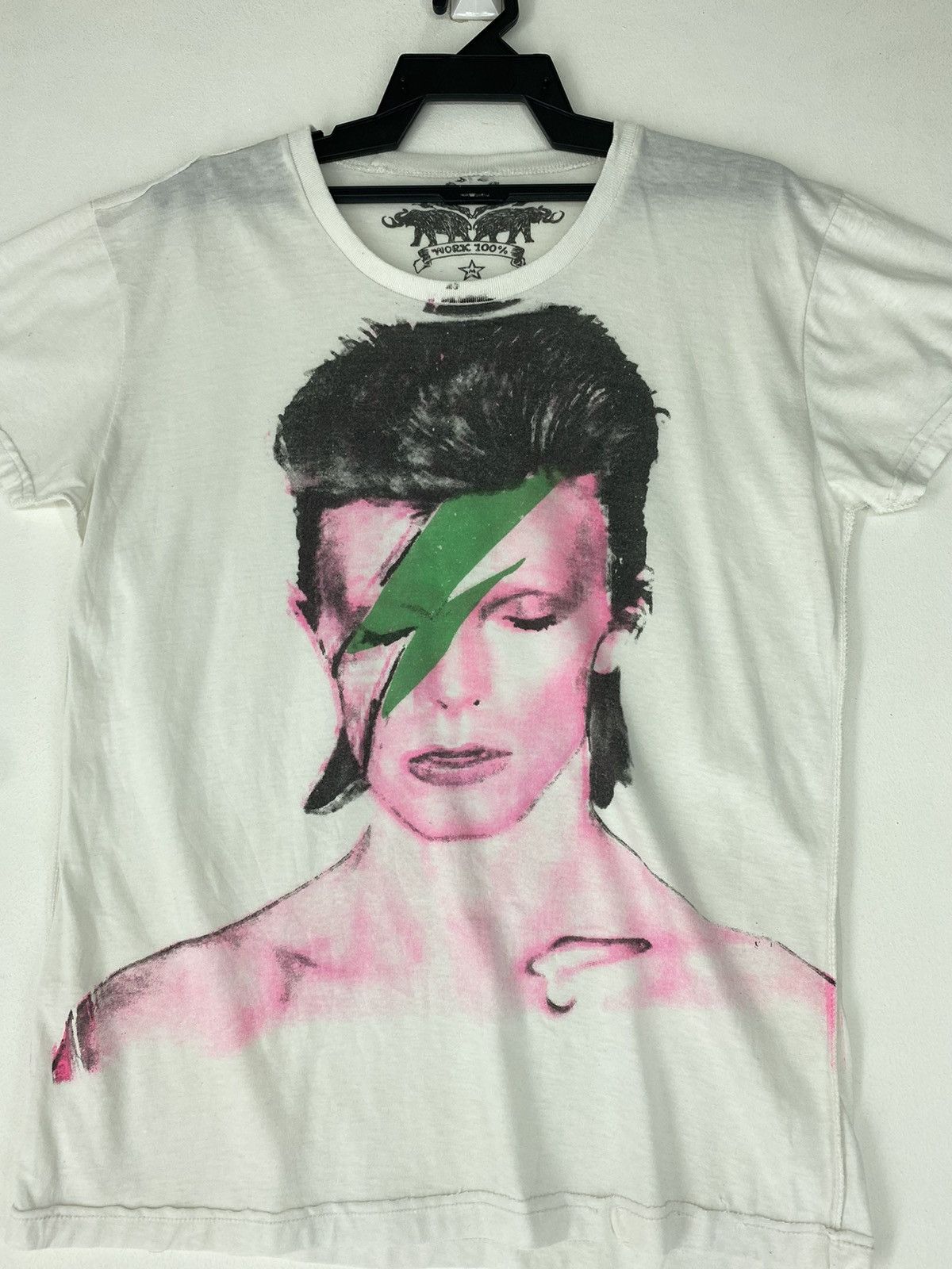 Band Tees Rare Design David Bowie punk design Size US M / EU 48-50 / 2 - 2 Thumbnail