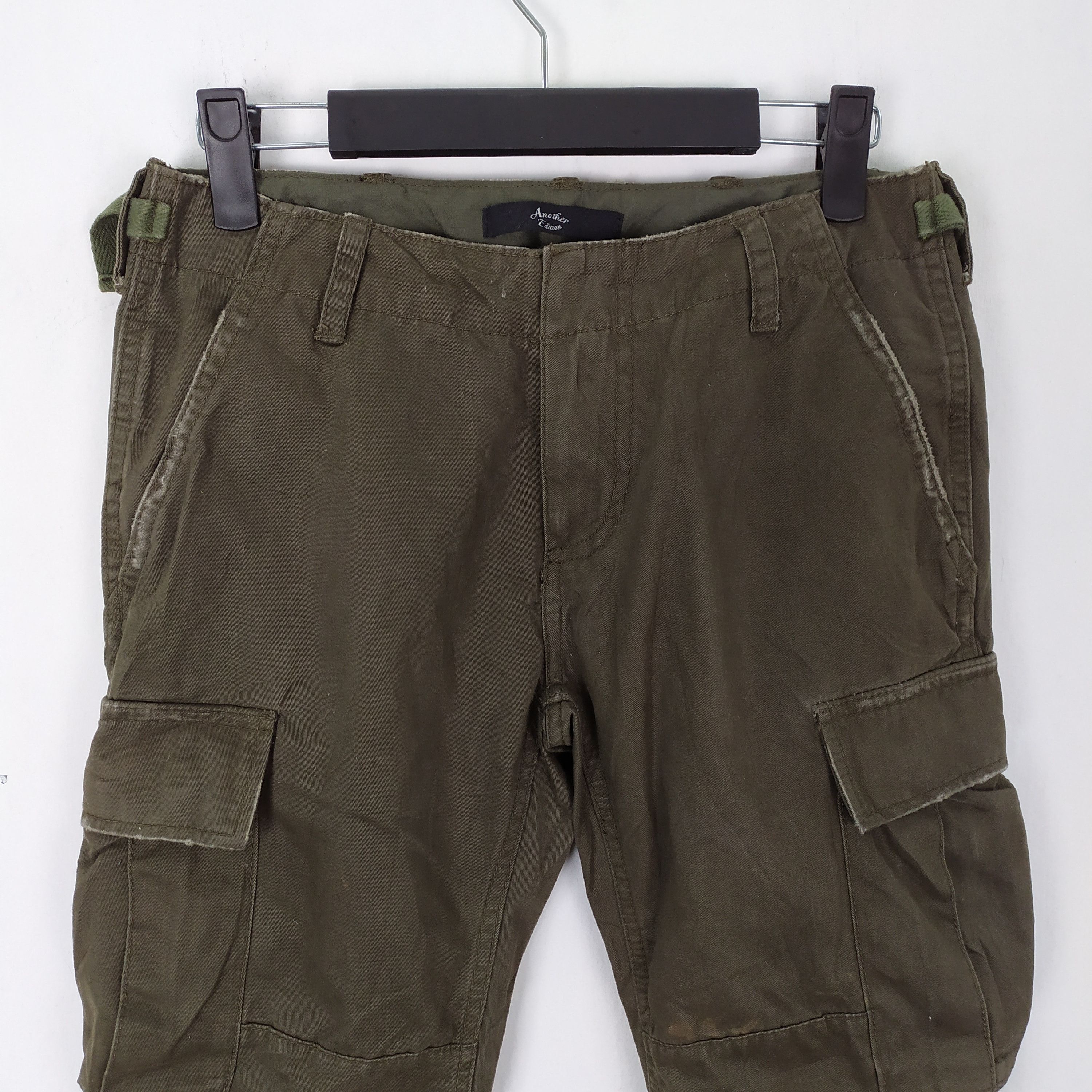 Another Influence × Japanese Brand × Seditionaries Another Edition Cropped / Short Cargo Pants Utility pant Size US 26 / EU 42 - 4 Thumbnail